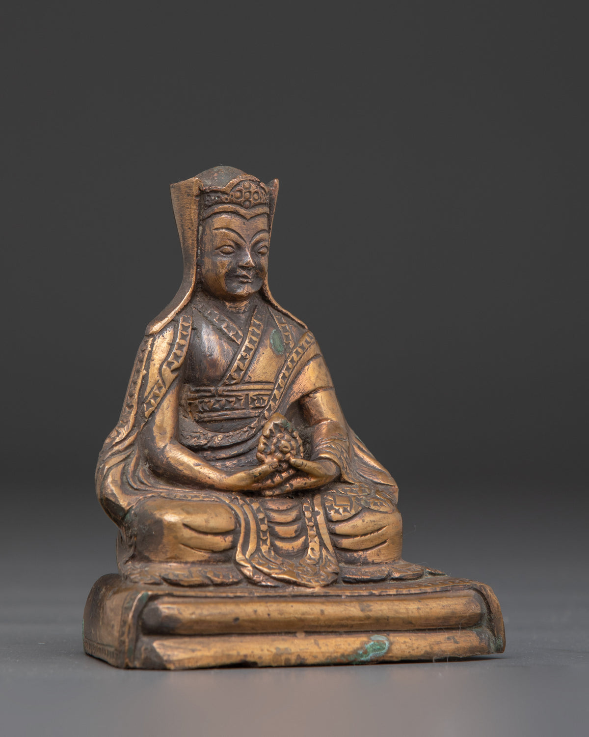 Spiritual Master Gompopa Statue | Tibetan Buddhist Art