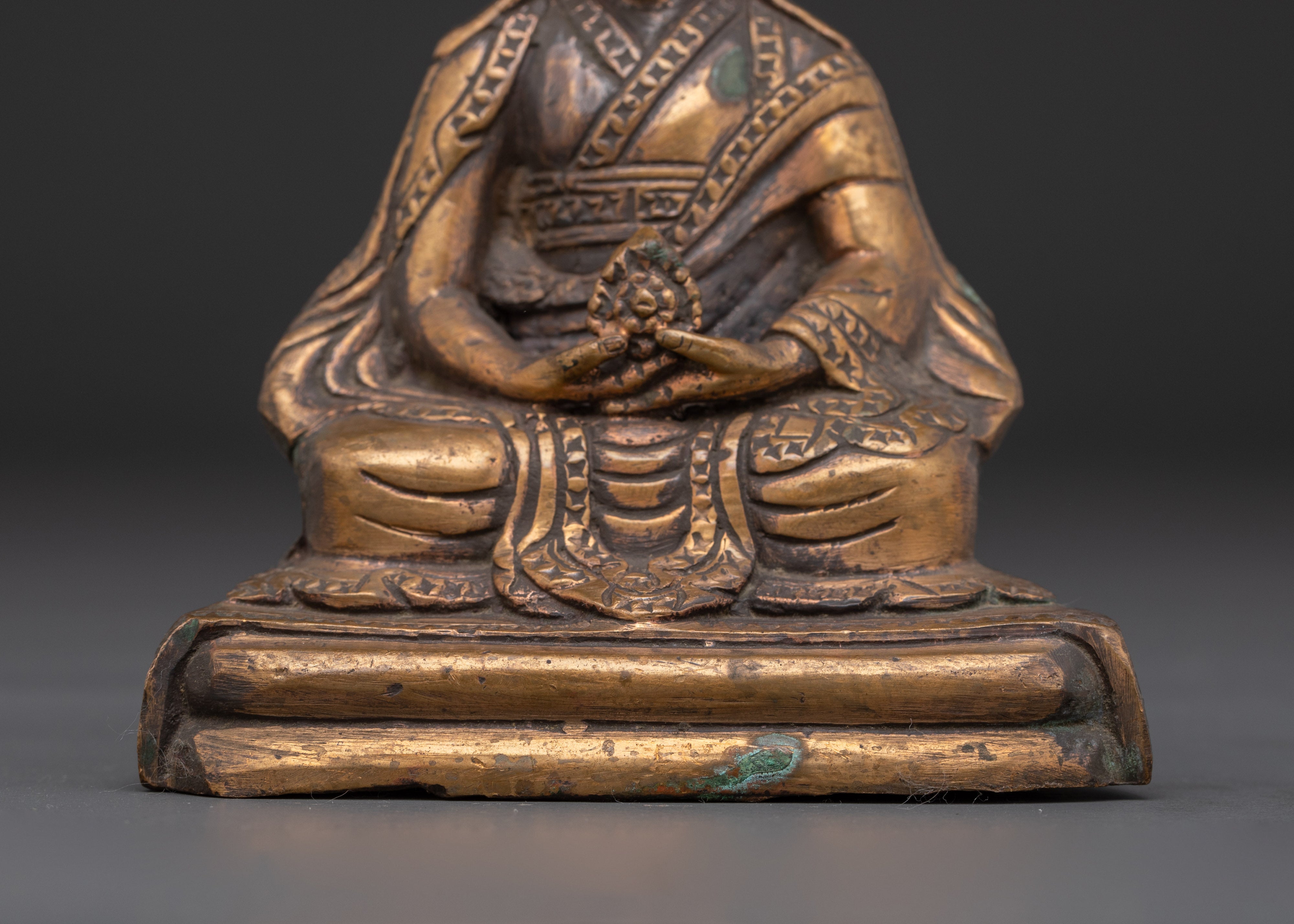 Spiritual Master Gompopa Statue | Tibetan Buddhist Art