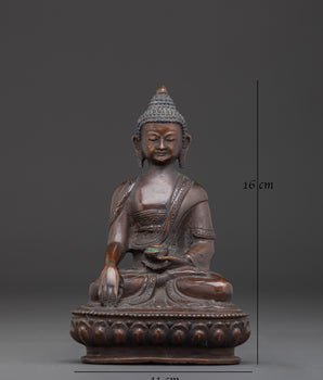 Peaceful Shakyamuni Buddha Figurine | Historical Buddha
