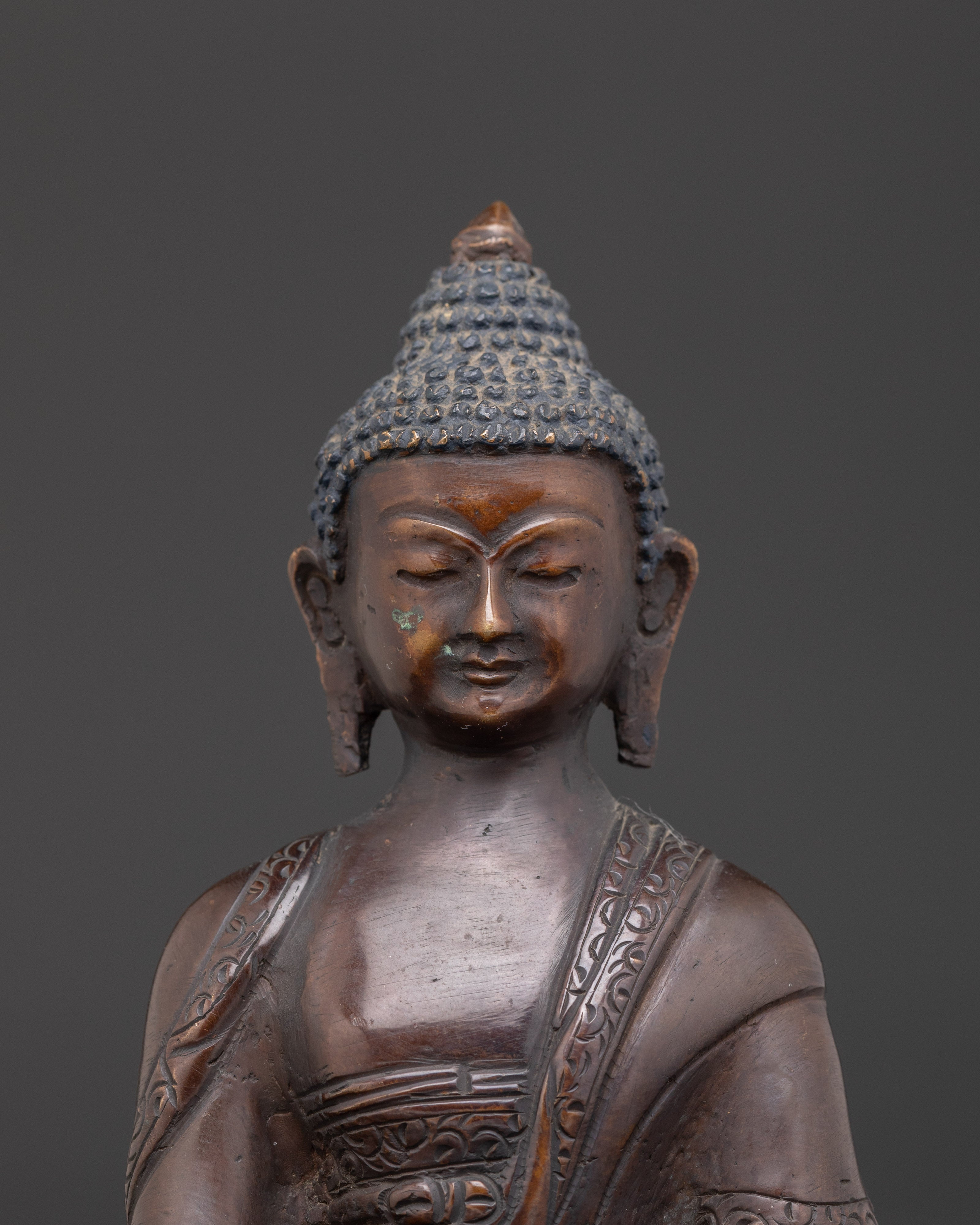 Peaceful Shakyamuni Buddha Figurine | Historical Buddha
