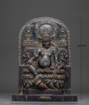 Dzambhala the Deity of Wealth Statue | Icon of Prosperity
