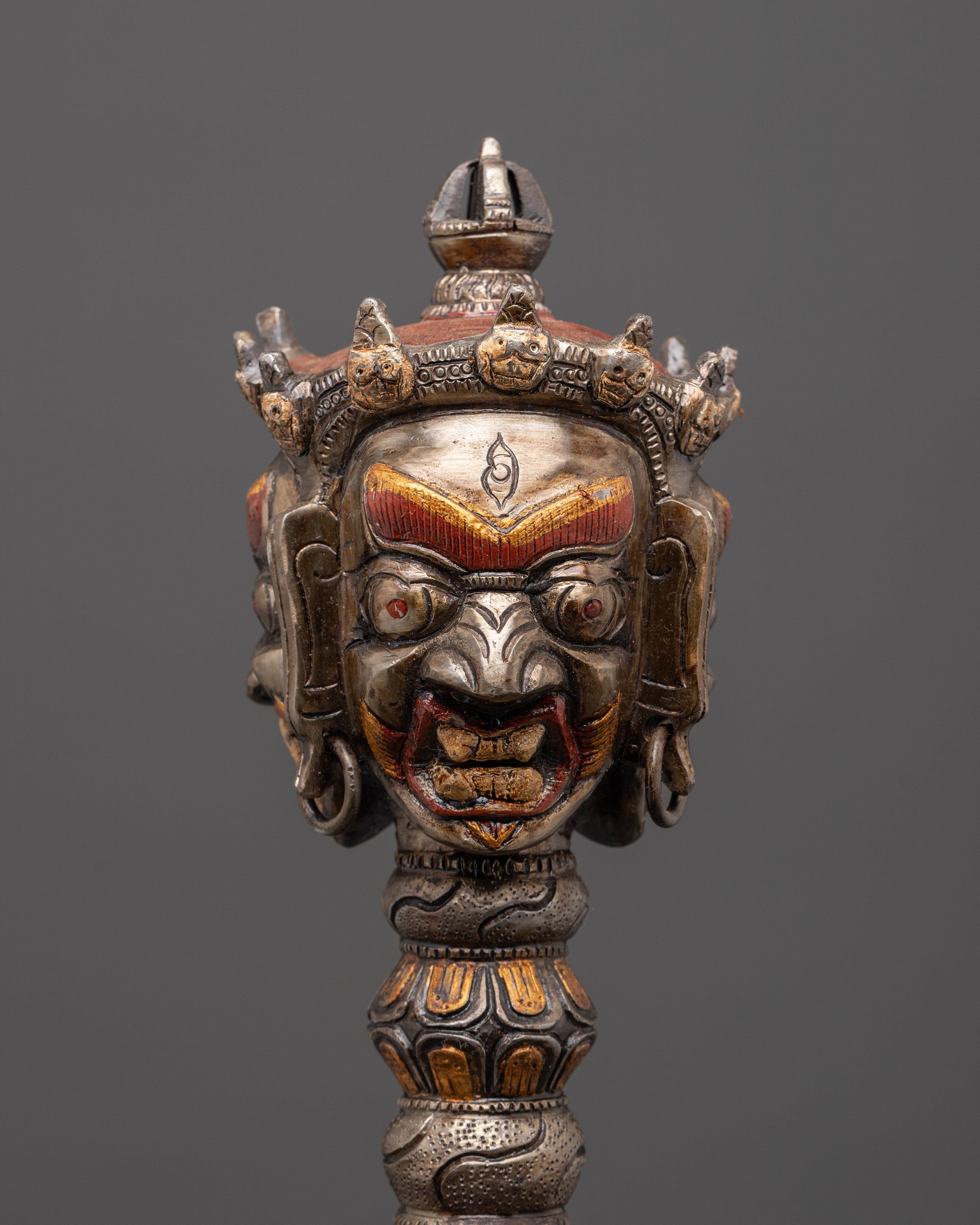 Spiritual protection Phurba | Handcrafted Iron Dagger
