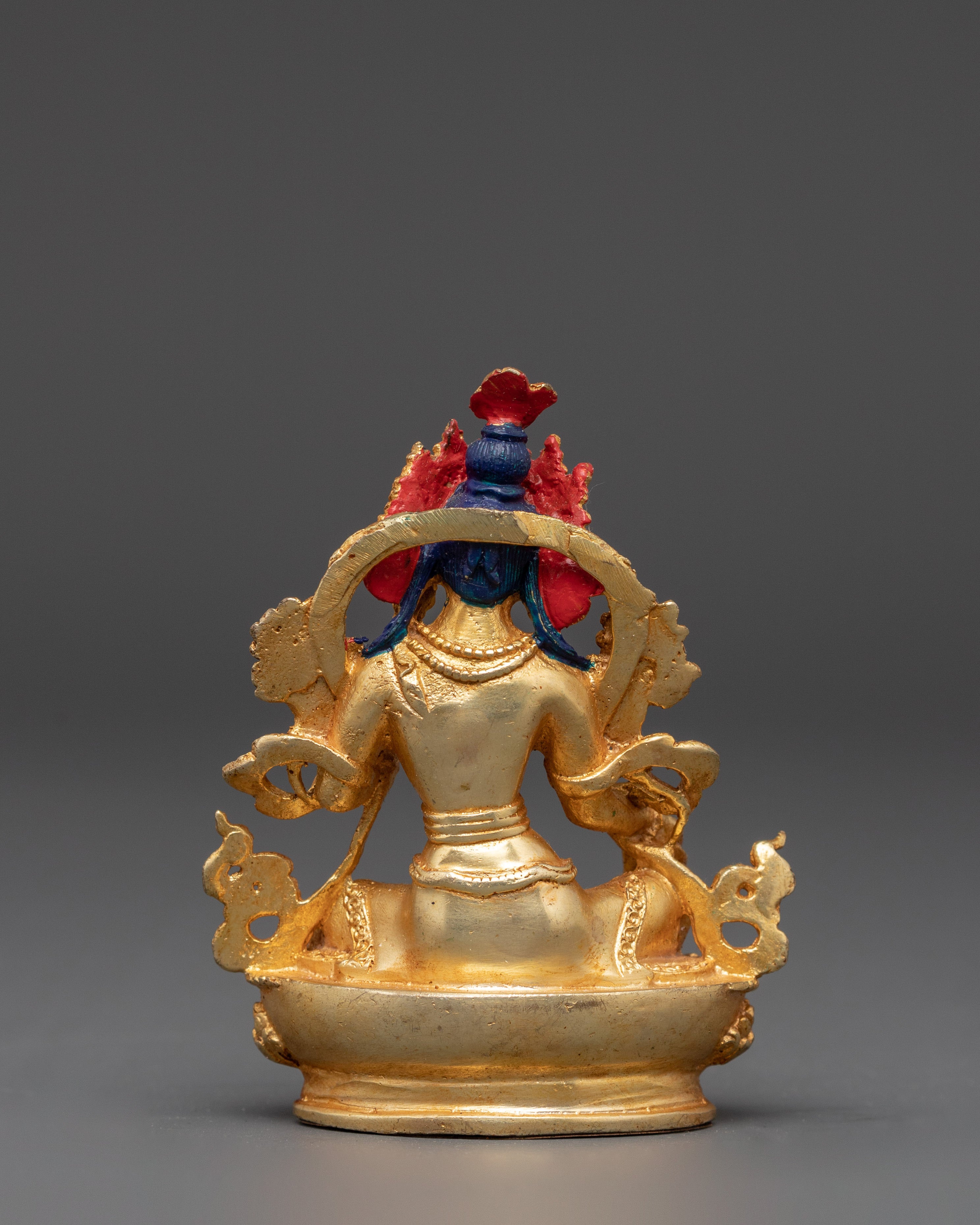 Tibetan Green Tara Bodhisattva Statue | Buddha of Compassion and Healing