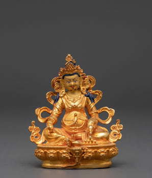 Spiritual Deity Dzambhala Sculpture | Wealth and Prosperity