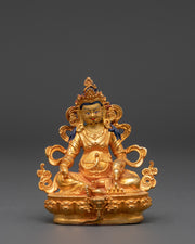 Spiritual Deity Dzambhala Sculpture | Wealth and Prosperity