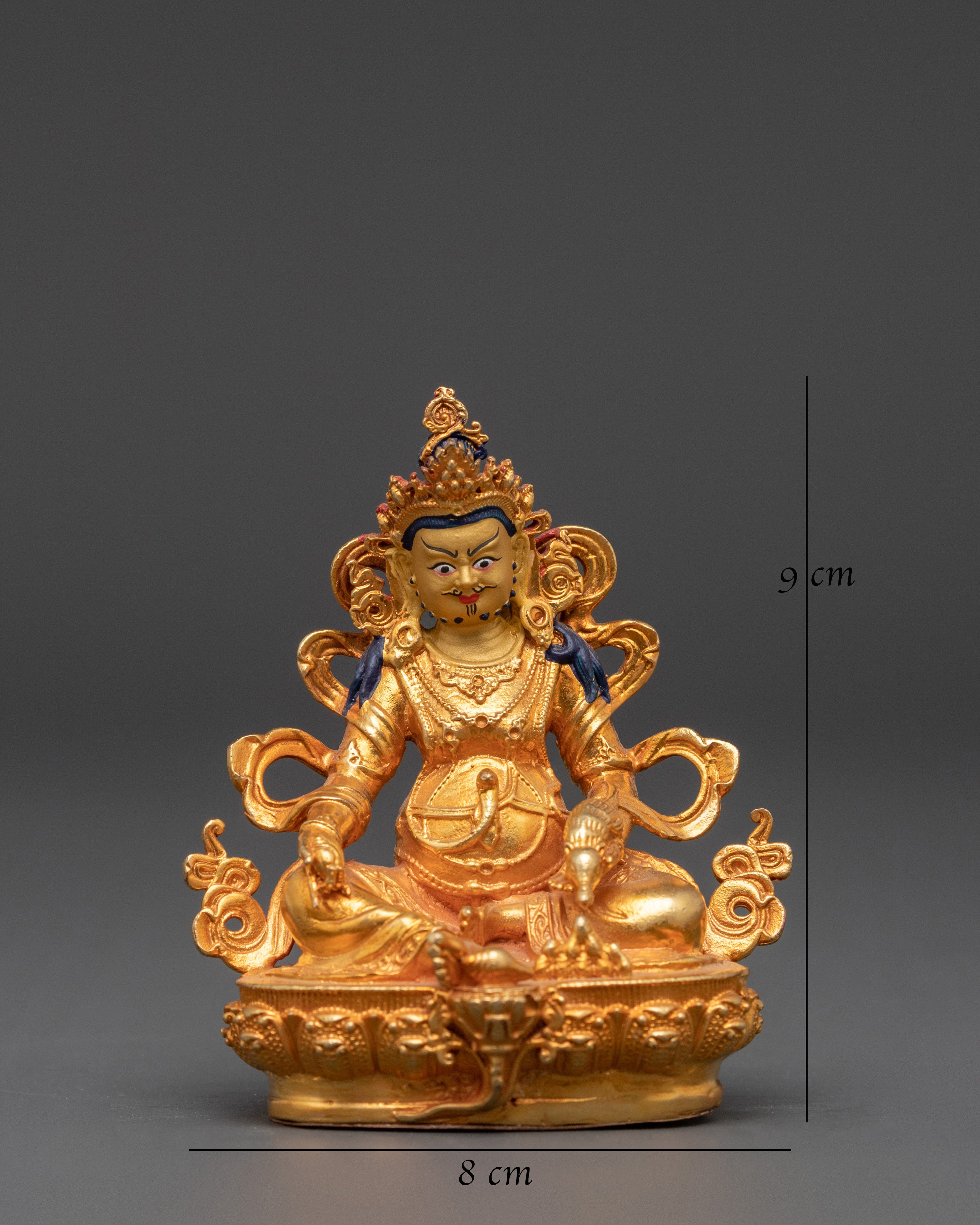 Spiritual Deity Dzambhala Sculpture | Wealth and Prosperity