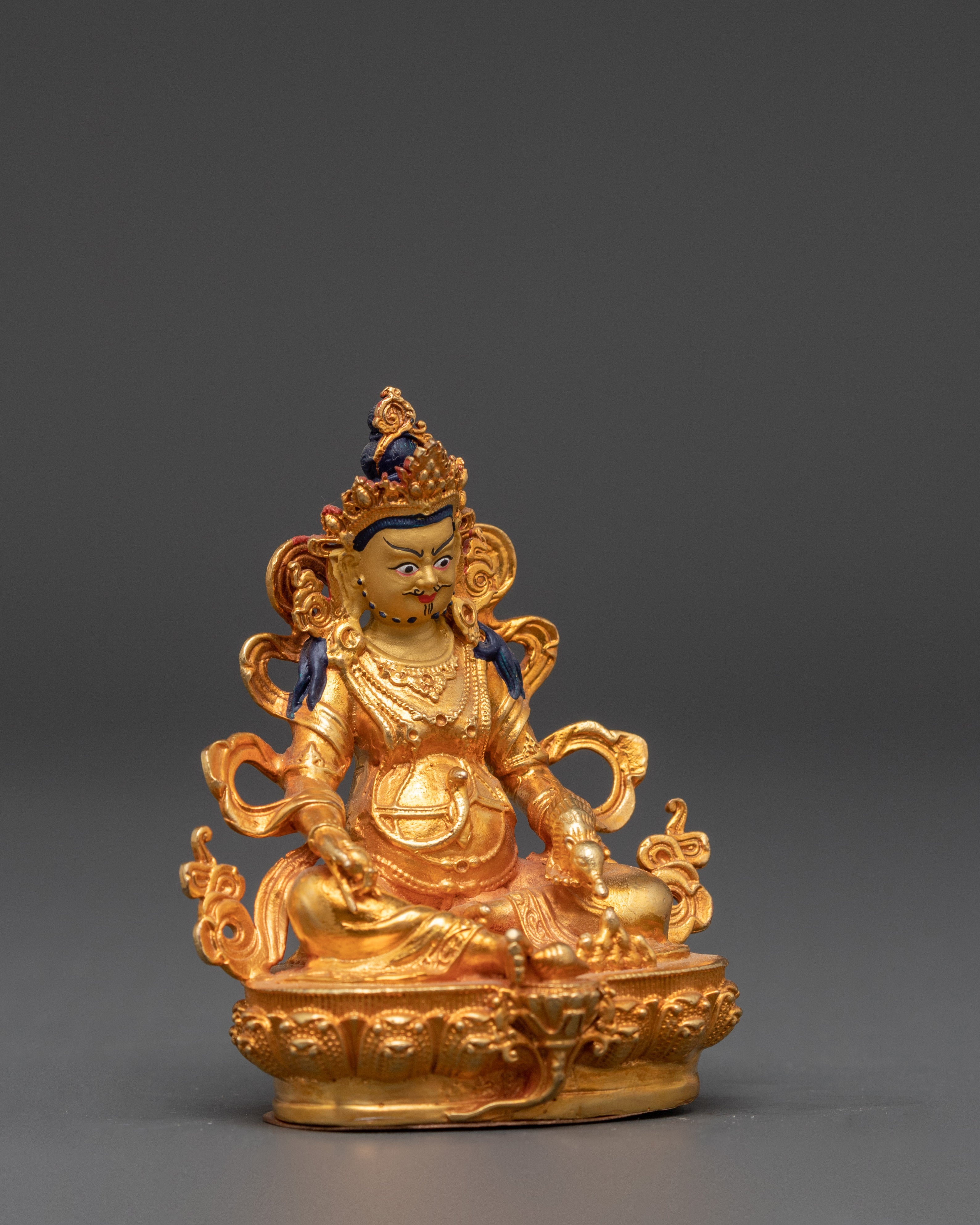 Spiritual Deity Dzambhala Sculpture | Wealth and Prosperity