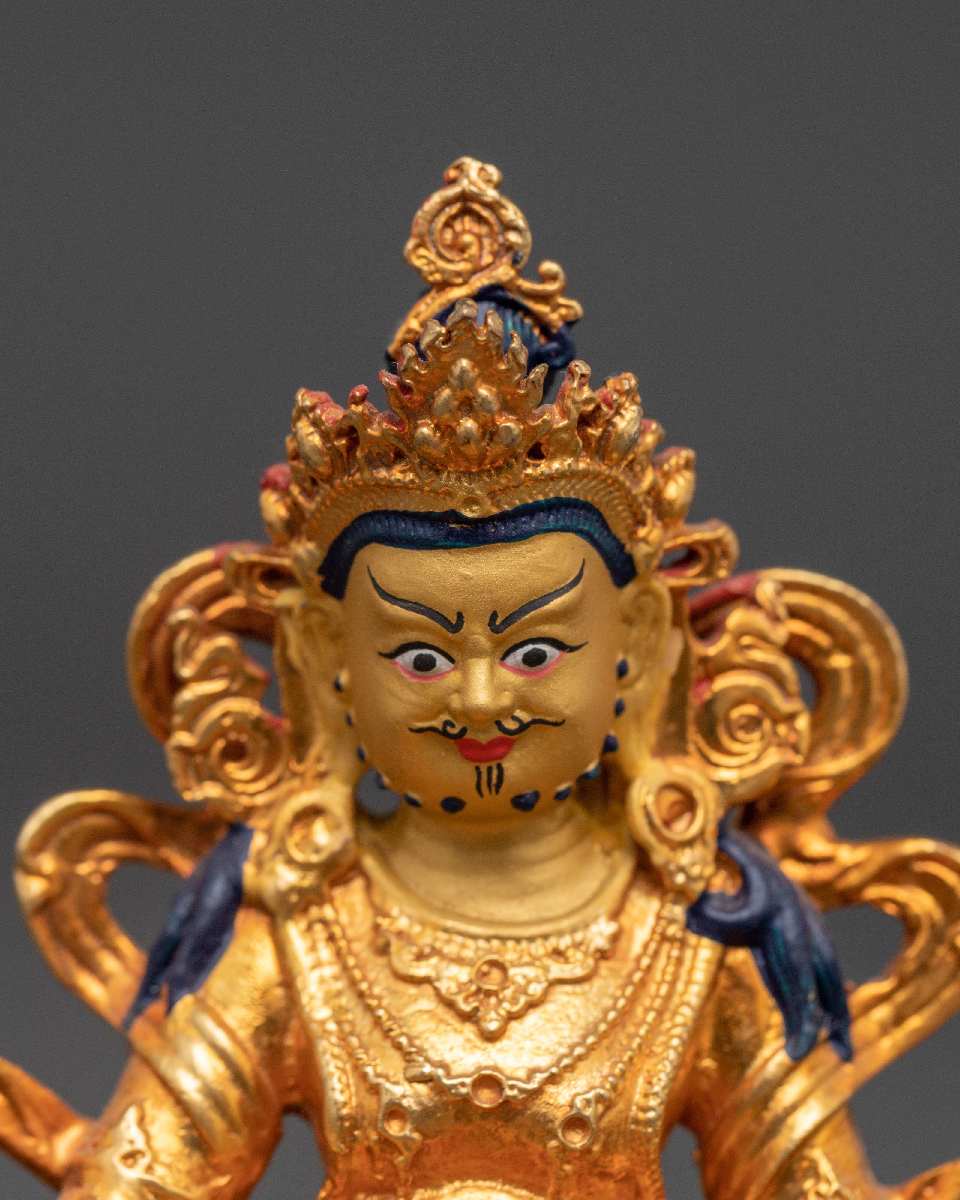 Spiritual Deity Dzambhala Sculpture | Wealth and Prosperity