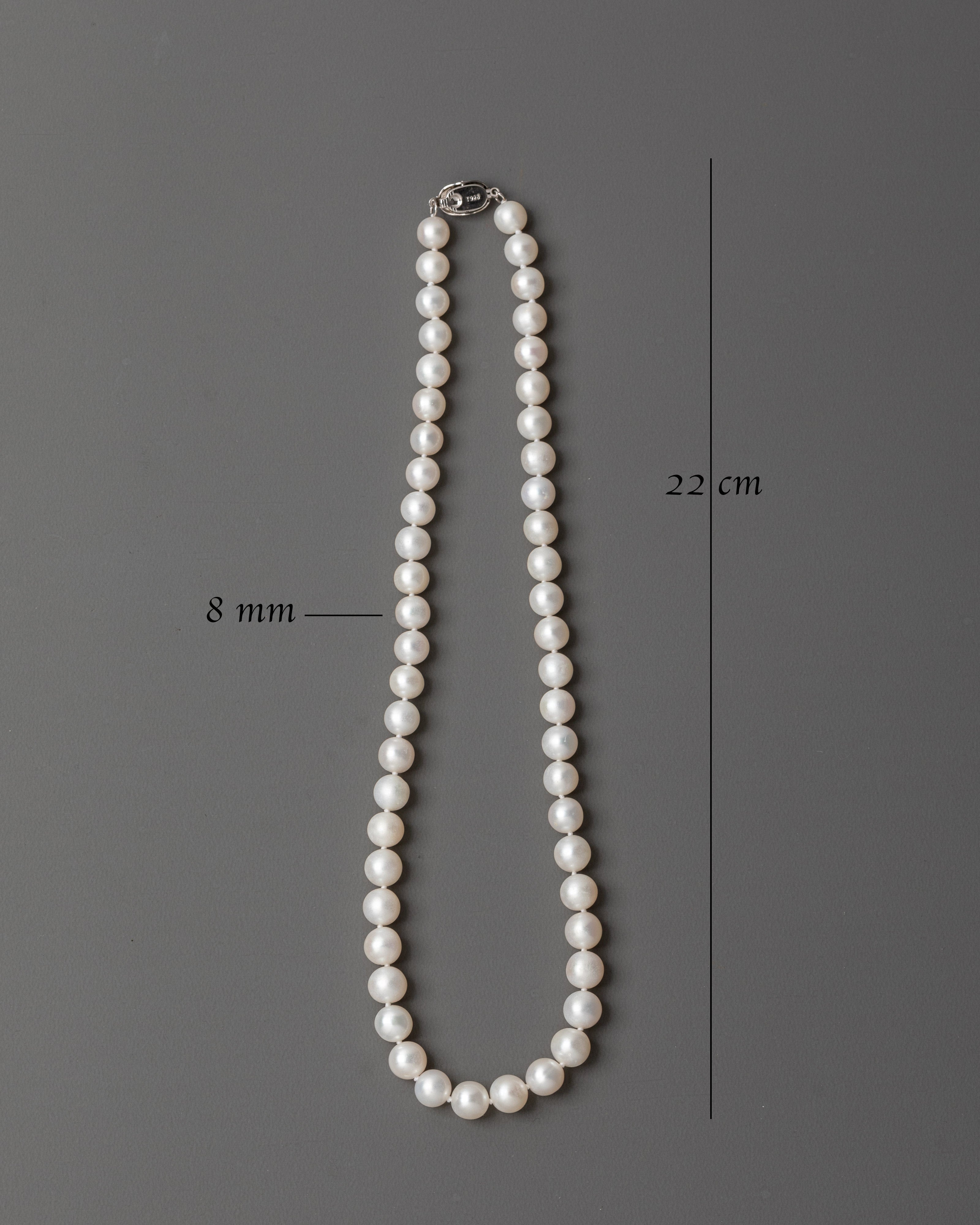 White Pearl Mala Beads for Accessory | Meditation & Fashion Accessory