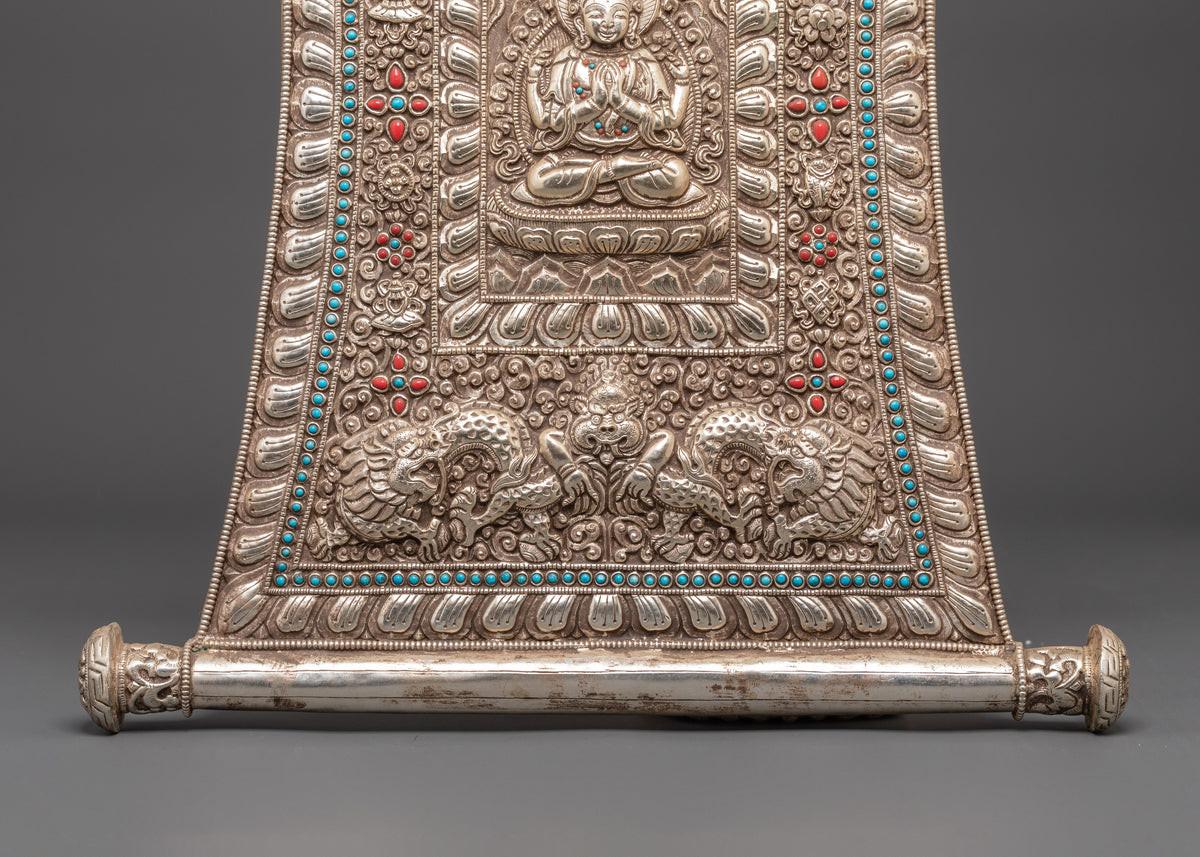 Sacred Chenrezig Wall Hanging | Spiritual Art for Home Decor