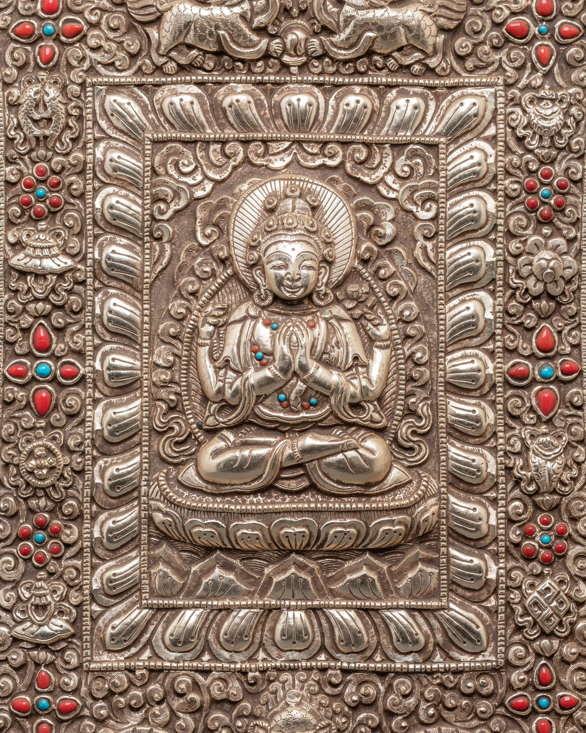 Sacred Chenrezig Wall Hanging | Spiritual Art for Home Decor
