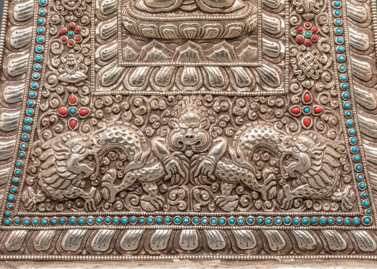 Sacred Chenrezig Wall Hanging | Spiritual Art for Home Decor