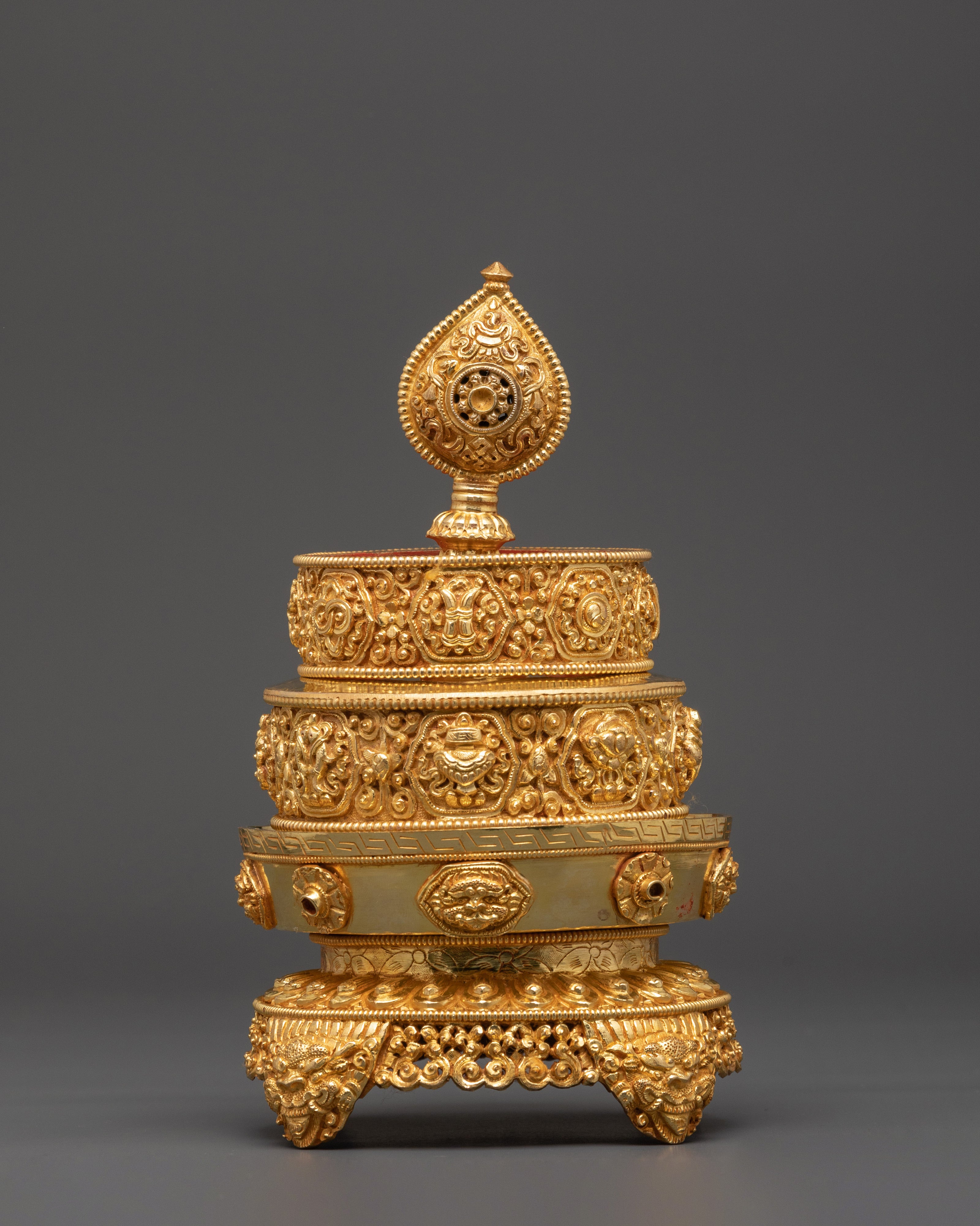 Mandala Set for Buddhist Offering | Tibetan Spiritual Ritual Set