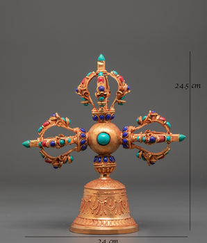 Gold Plated Ritual Bell | Meditation and Altar Ceremonies