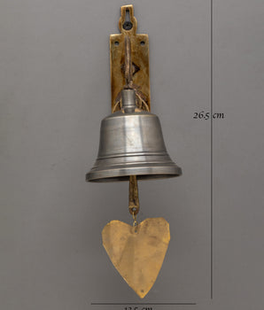 Tibetan Buddhist Hanging Bell | Buddhist Altar Décor