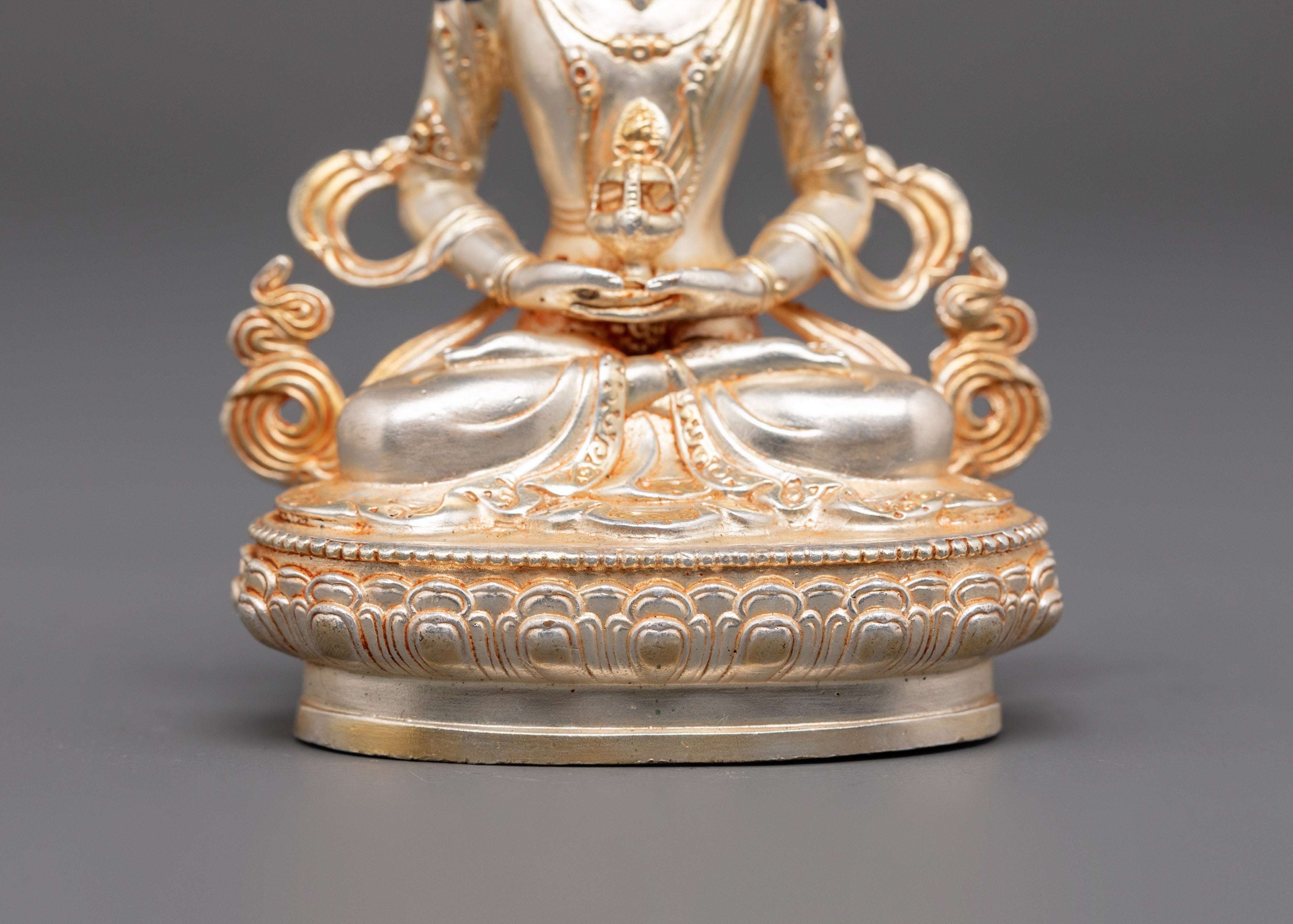 Spiritual Longevity Symbol Amitayus Statue | Tibetan Buddha of Longevity