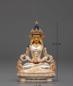 Spiritual Longevity Symbol Amitayus Statue | Tibetan Buddha of Longevity