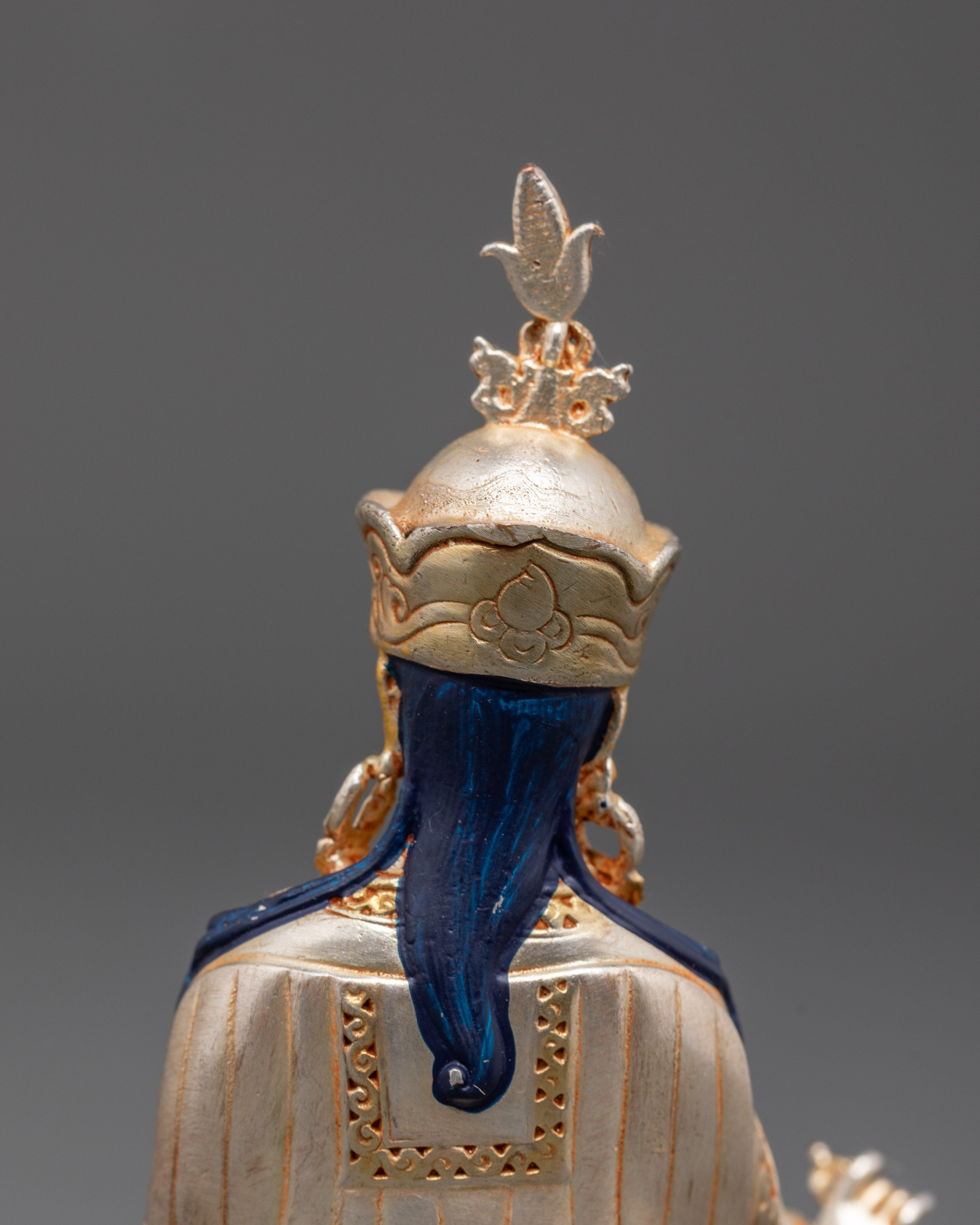 Meditation Deity Guru Rinpoche Statue  | Tibetan Vajra Master