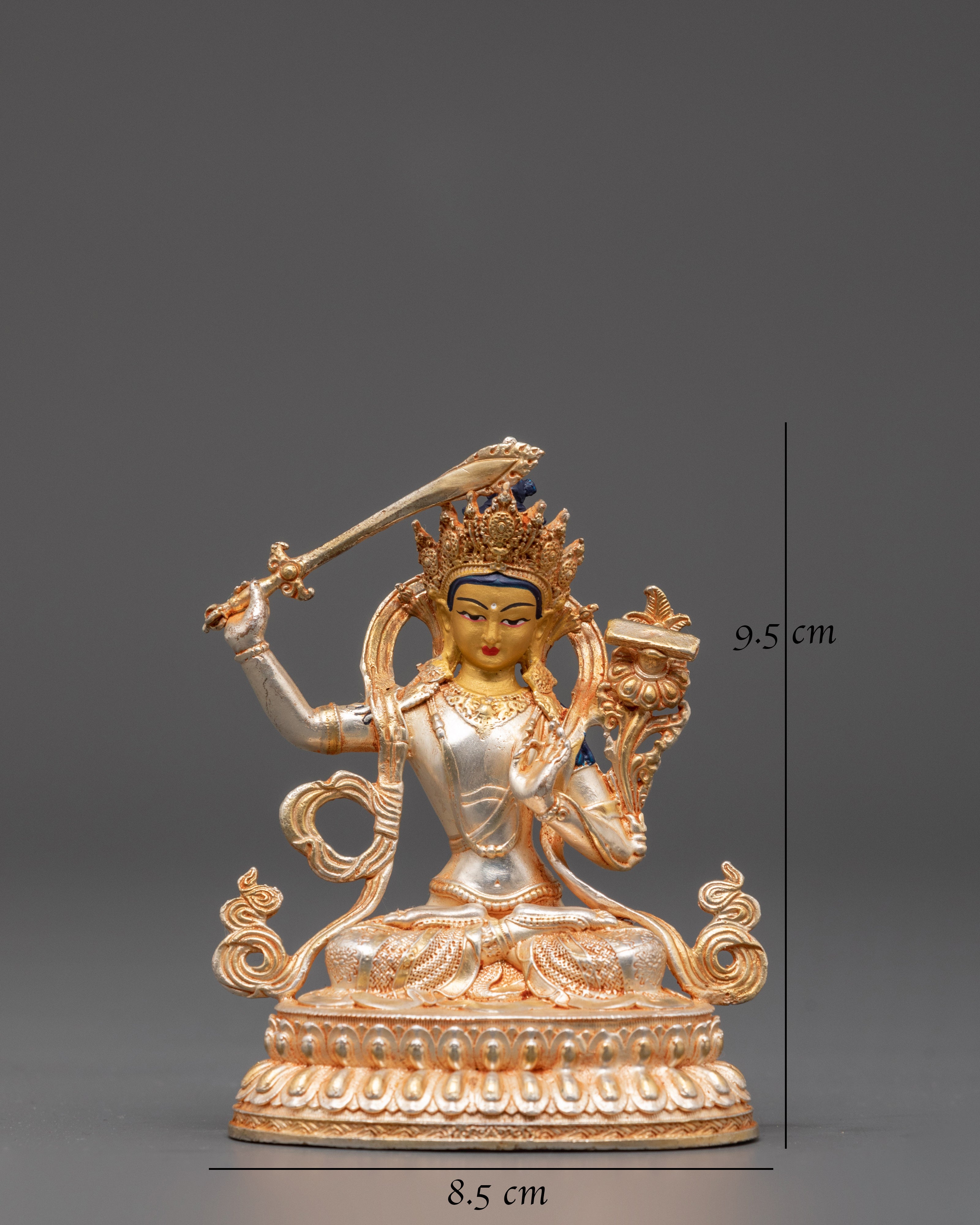 Tibetan Sculpture of Manjushri | Himalayan Buddhist Art