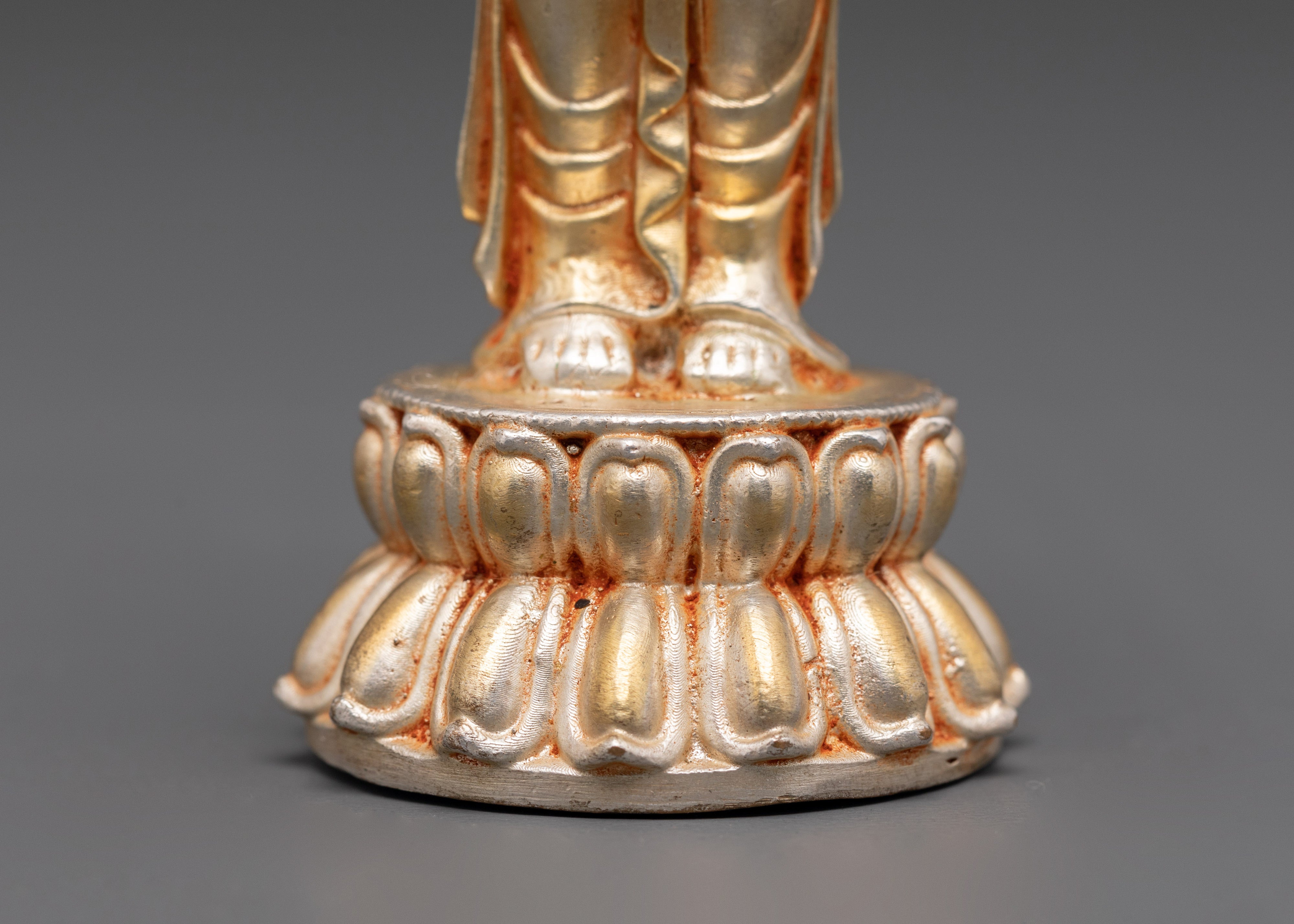 Silver Plated Siddhartha Gautam | Spiritual Buddha Figurine