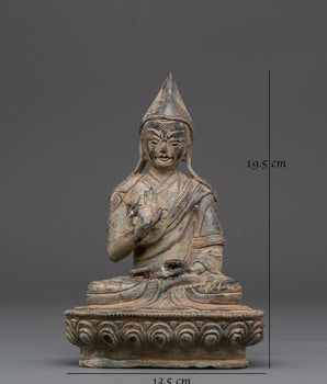 Gyaltsab Je Statue | Tibetan Buddhist Master Figurine