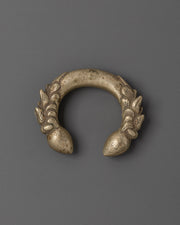 Handcrafted Silver Plated Copper Cuff Bracelet