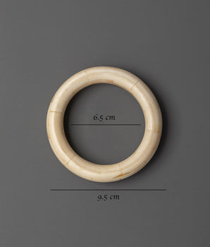 Ethically Sourced Camel Bone Bangle | Natural Handmade Jewelry for Conscious Style