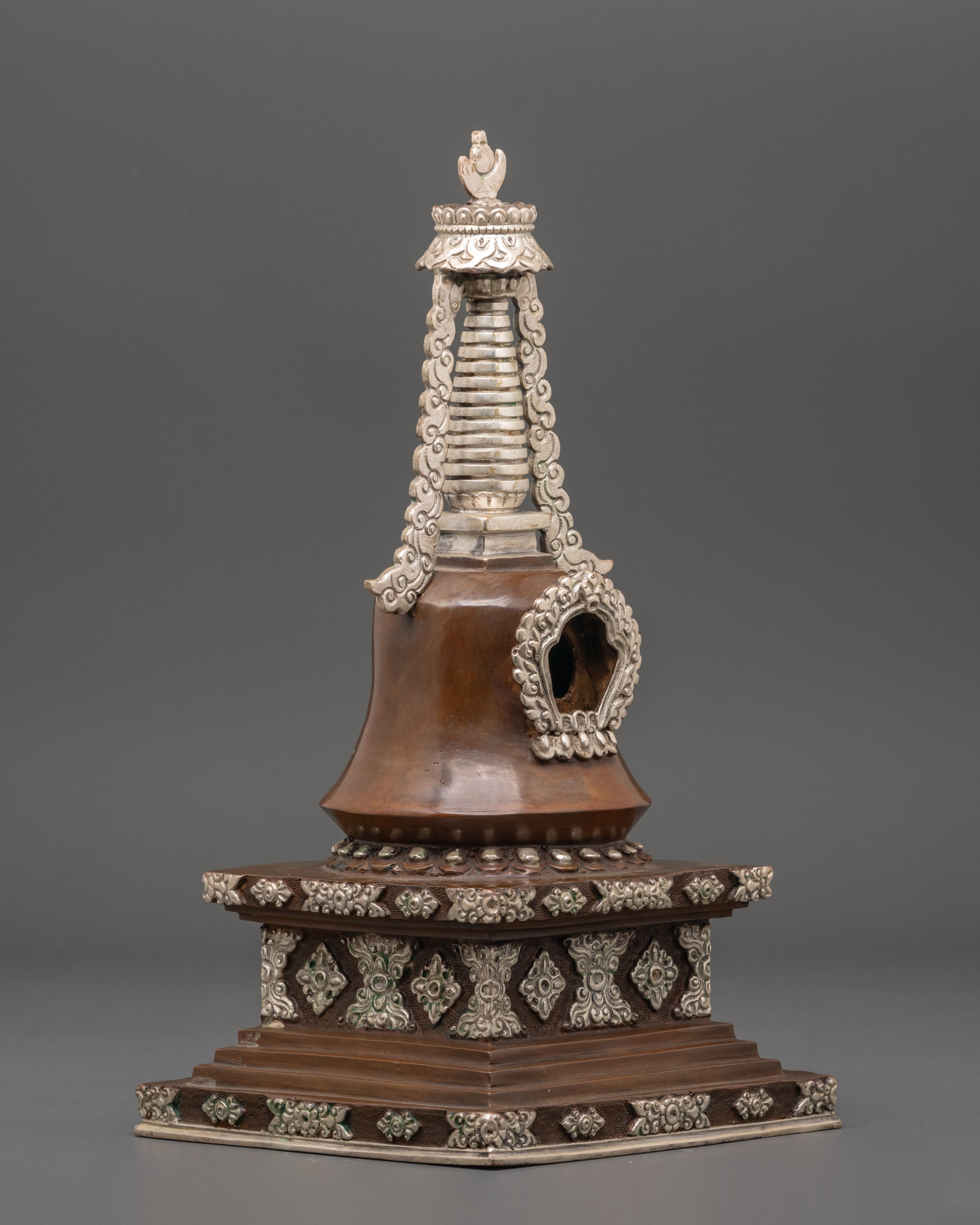 Handcrafted Buddhist Stupa Decor | Symbol of Peace