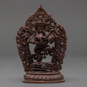Tantric Hevajra Sculpture | Wrathful Deity
