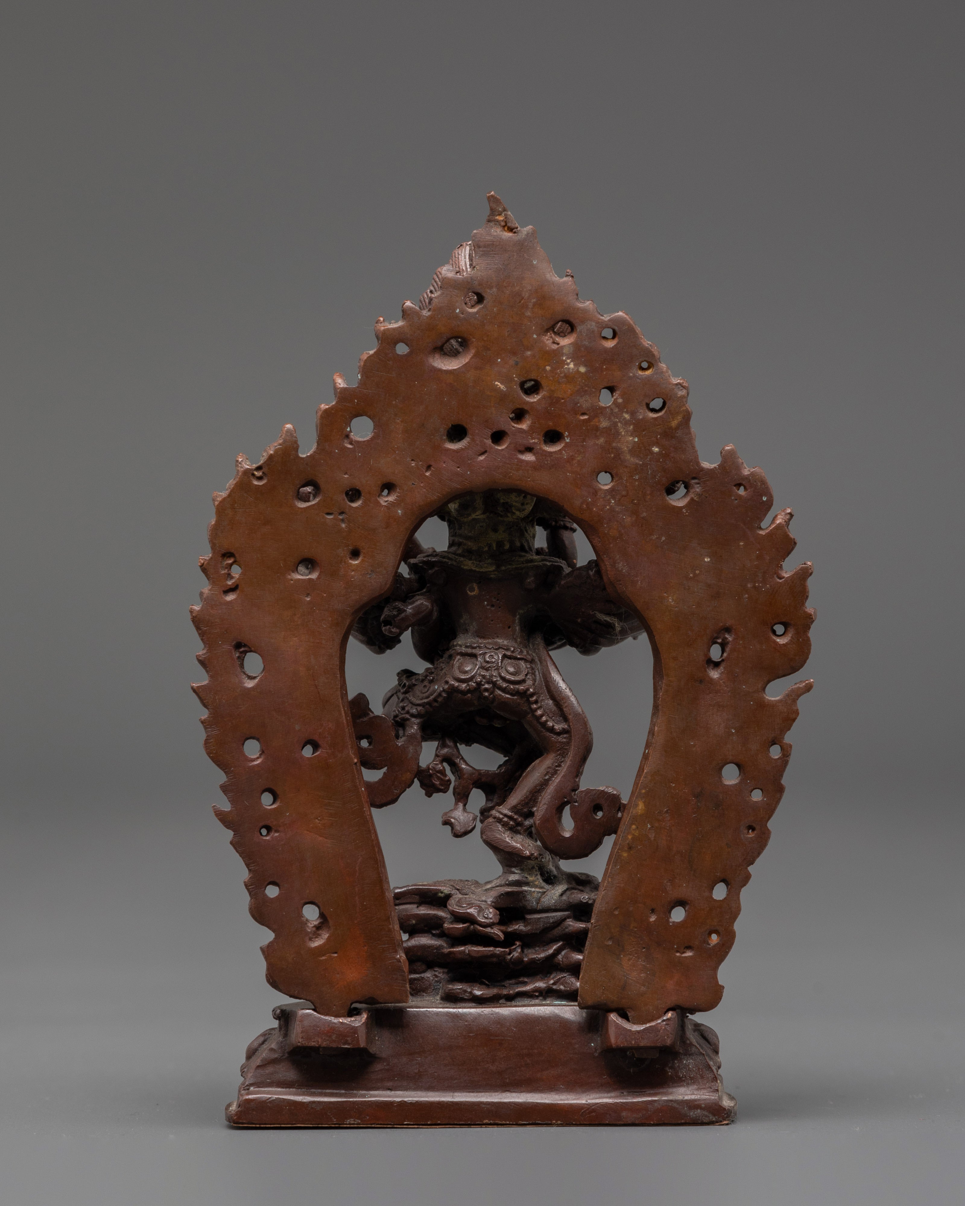 Tantric Hevajra Sculpture | Wrathful Deity