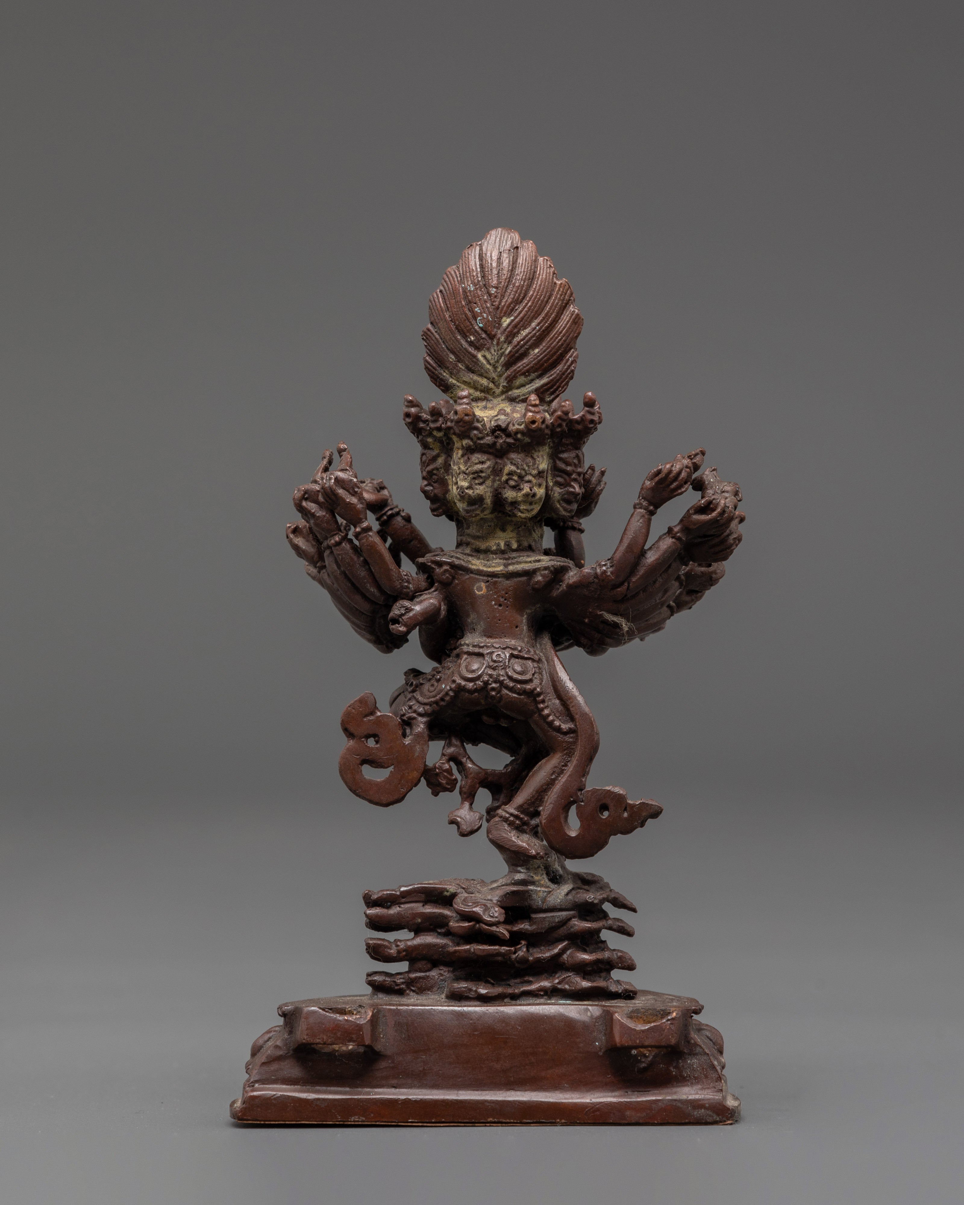 Tantric Hevajra Sculpture | Wrathful Deity