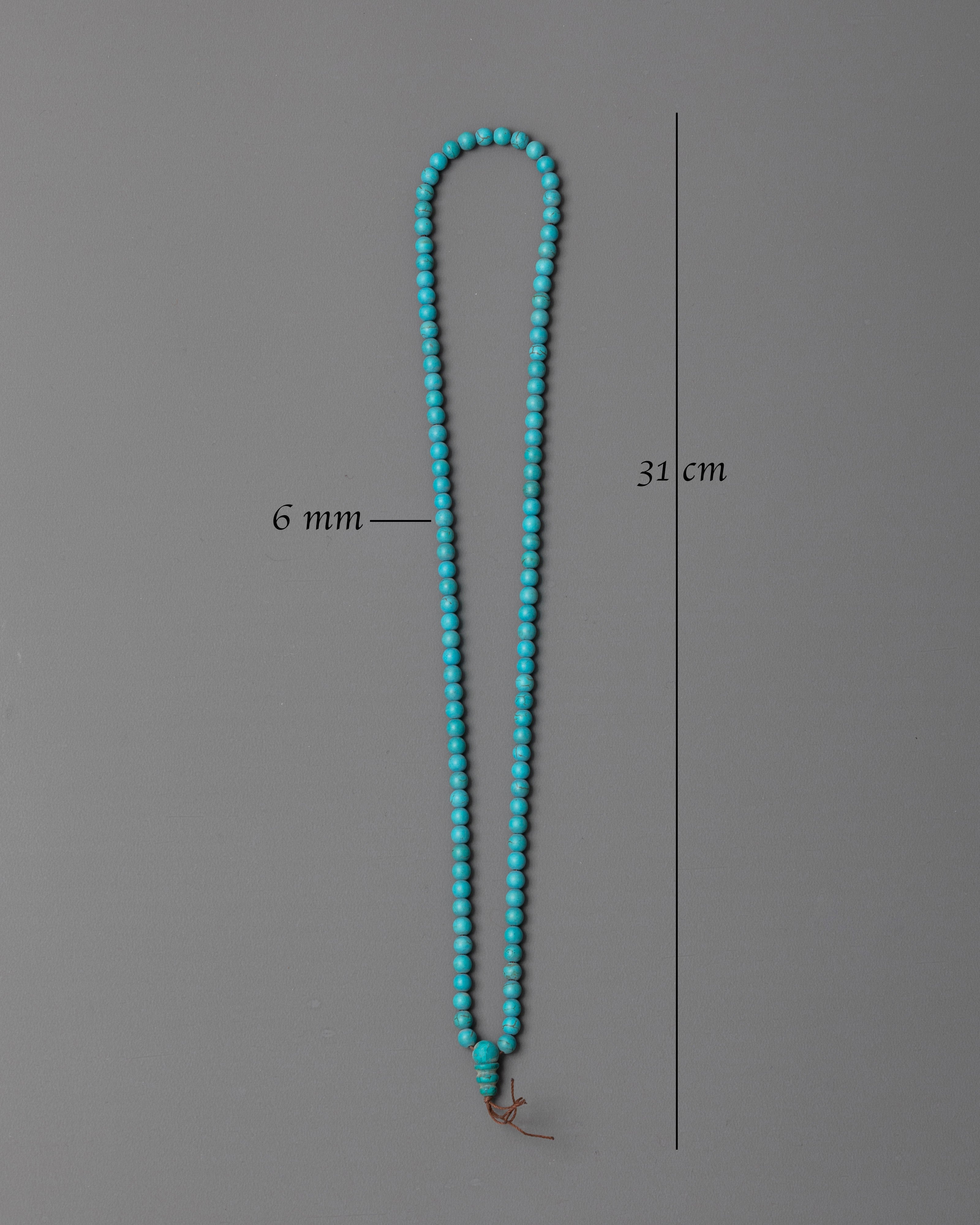 Handmade Prayer Mala Beads | 108 Beads for Meditation, Yoga & Chakra Healing
