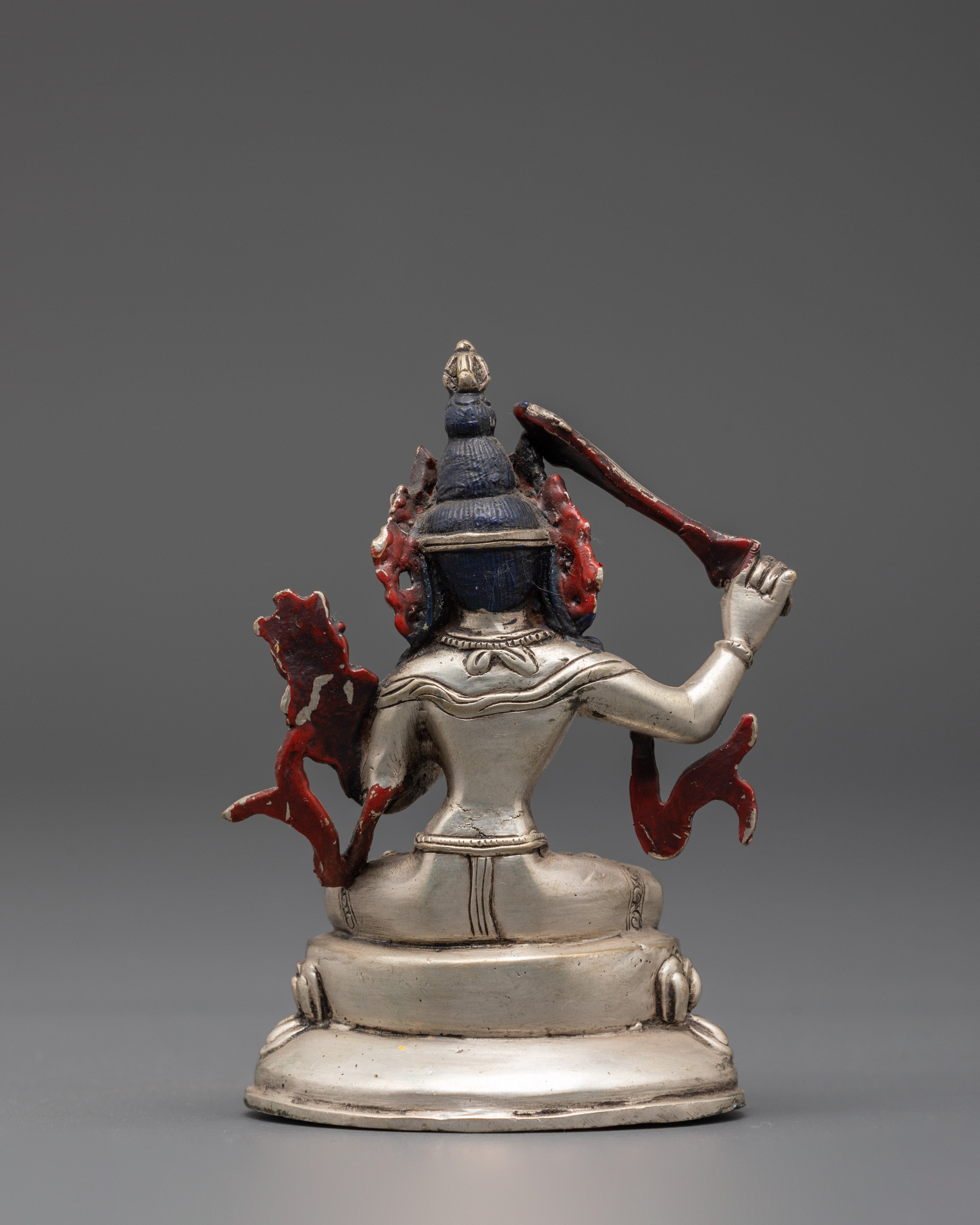 Buddhist Manjushri Boddhisattva Sculpture | Symbol Wisdom and Enlightenment