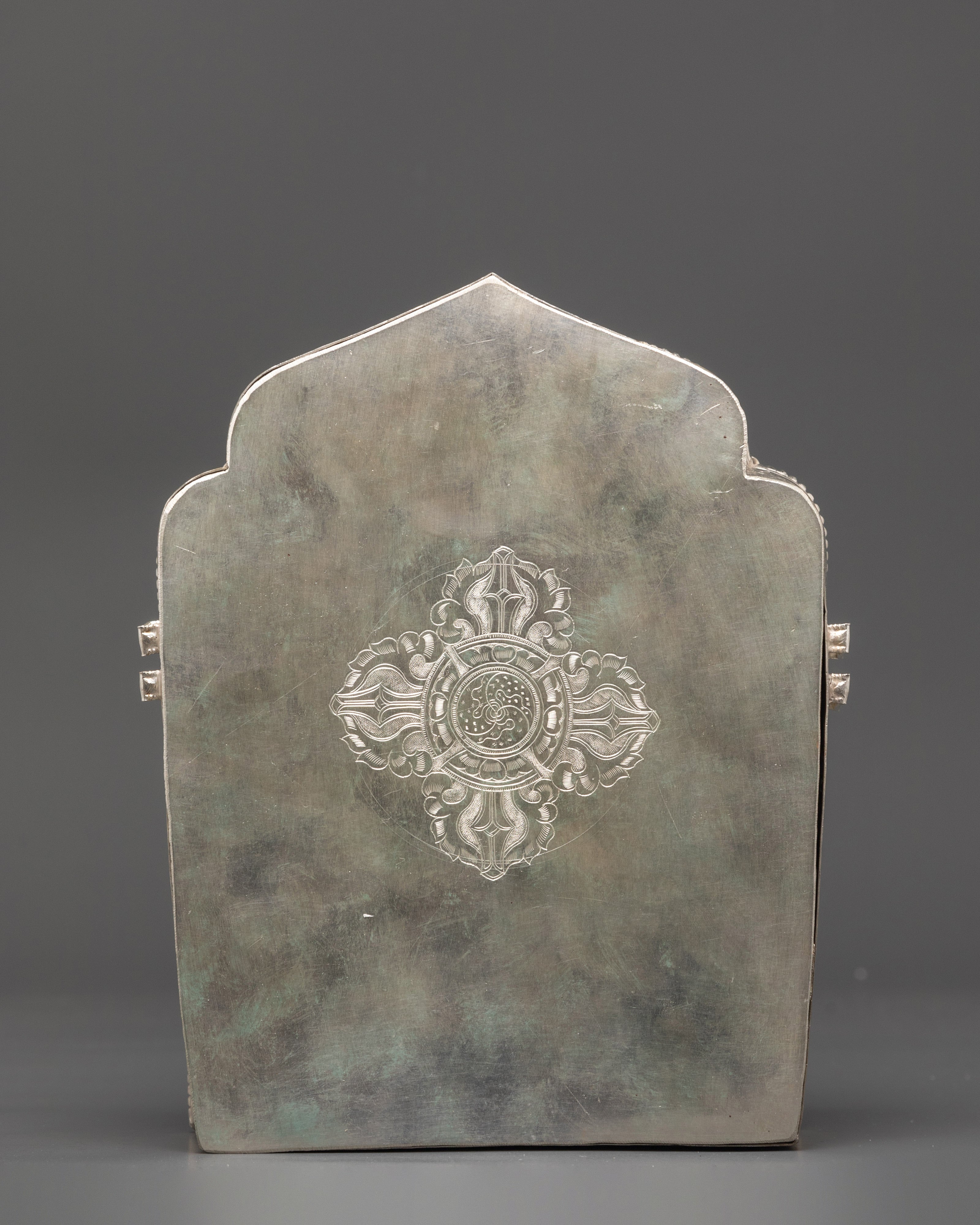 Spiritual Buddhist Ghau Box | Himalayan Ritual Box