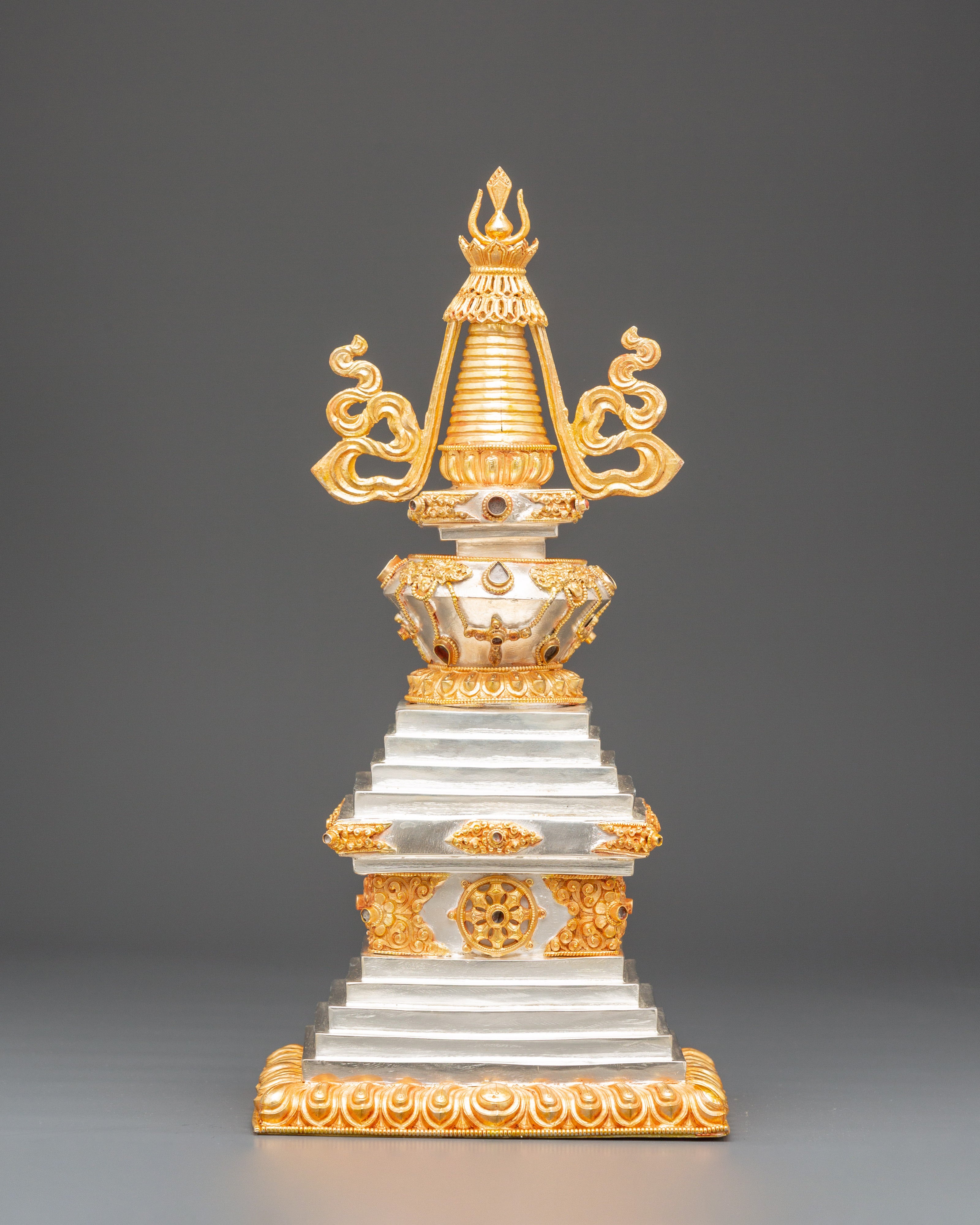 Handmade Stupa for Ritual Ceremonies | Symbol of Enlightenment – Evamratna