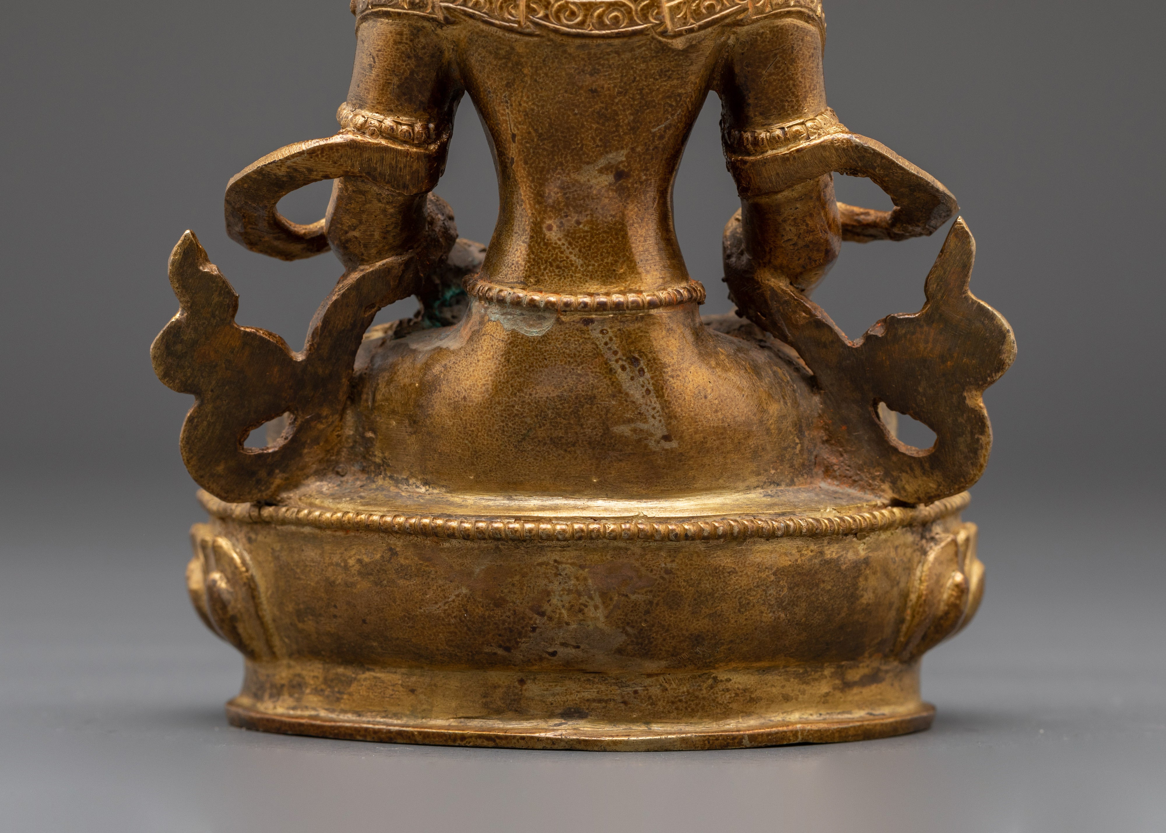 Copper Akshobhya Buddha Statue | Embodiment of Wisdom and Purity