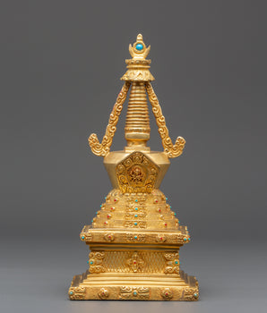 Tibetan Buddhist Shrine Stupa | Buddhist Shrine Decor