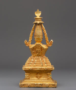 Tibetan Meditation Shrine Stupa