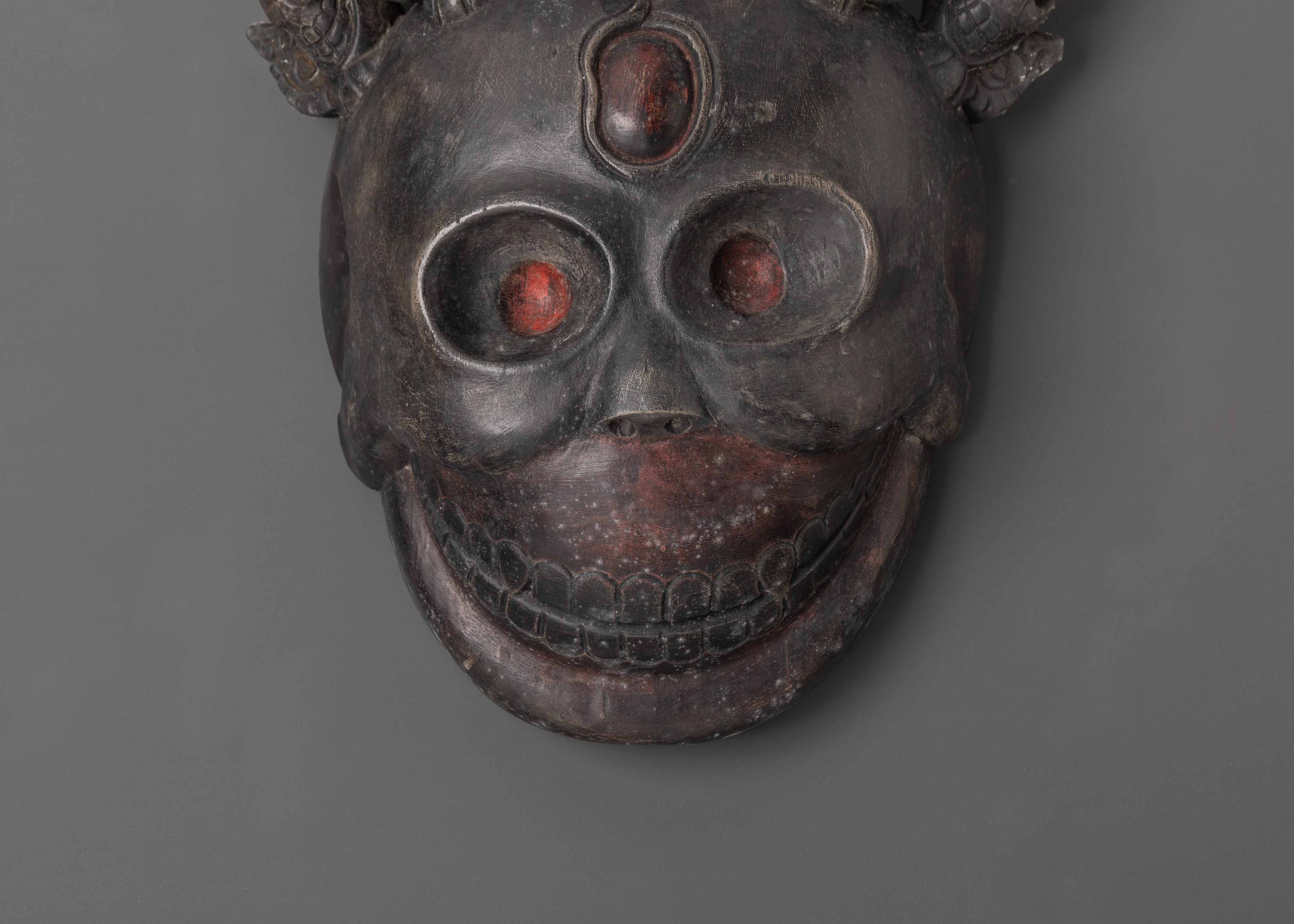 Tibetan Buddhist Ritual Mask | Symbols of Transformation and Protection