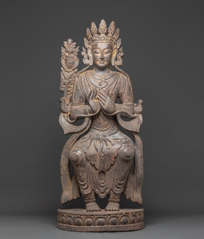 Statue of Future Buddha Maitreya