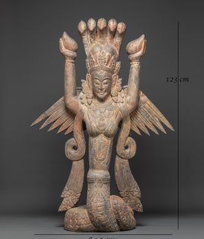 Tibetan Goddess Naagkanya Statue | Symbol of Protection and Divine Energy