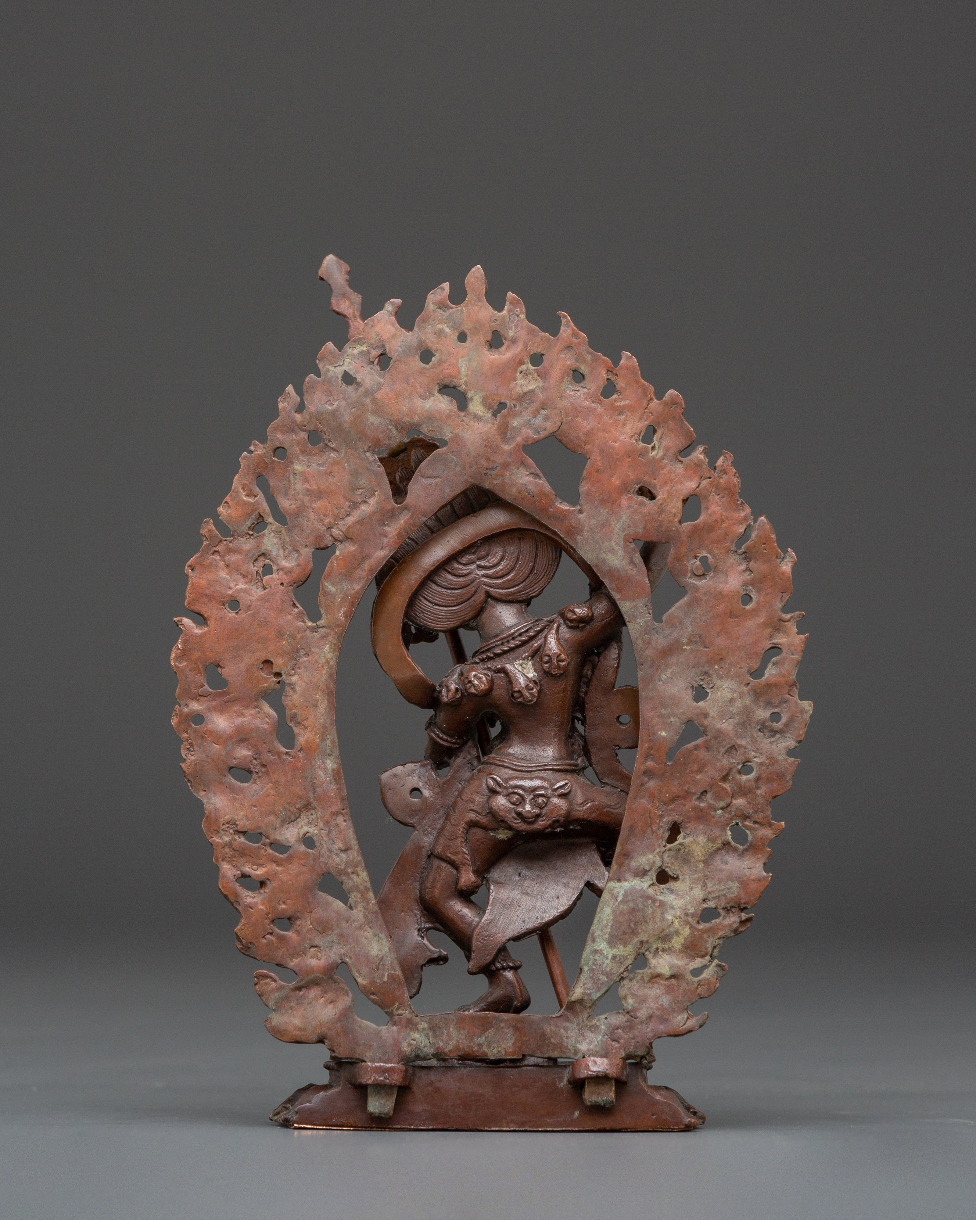 Simhamukha Dakini Statue | Wrathfull Female Deity