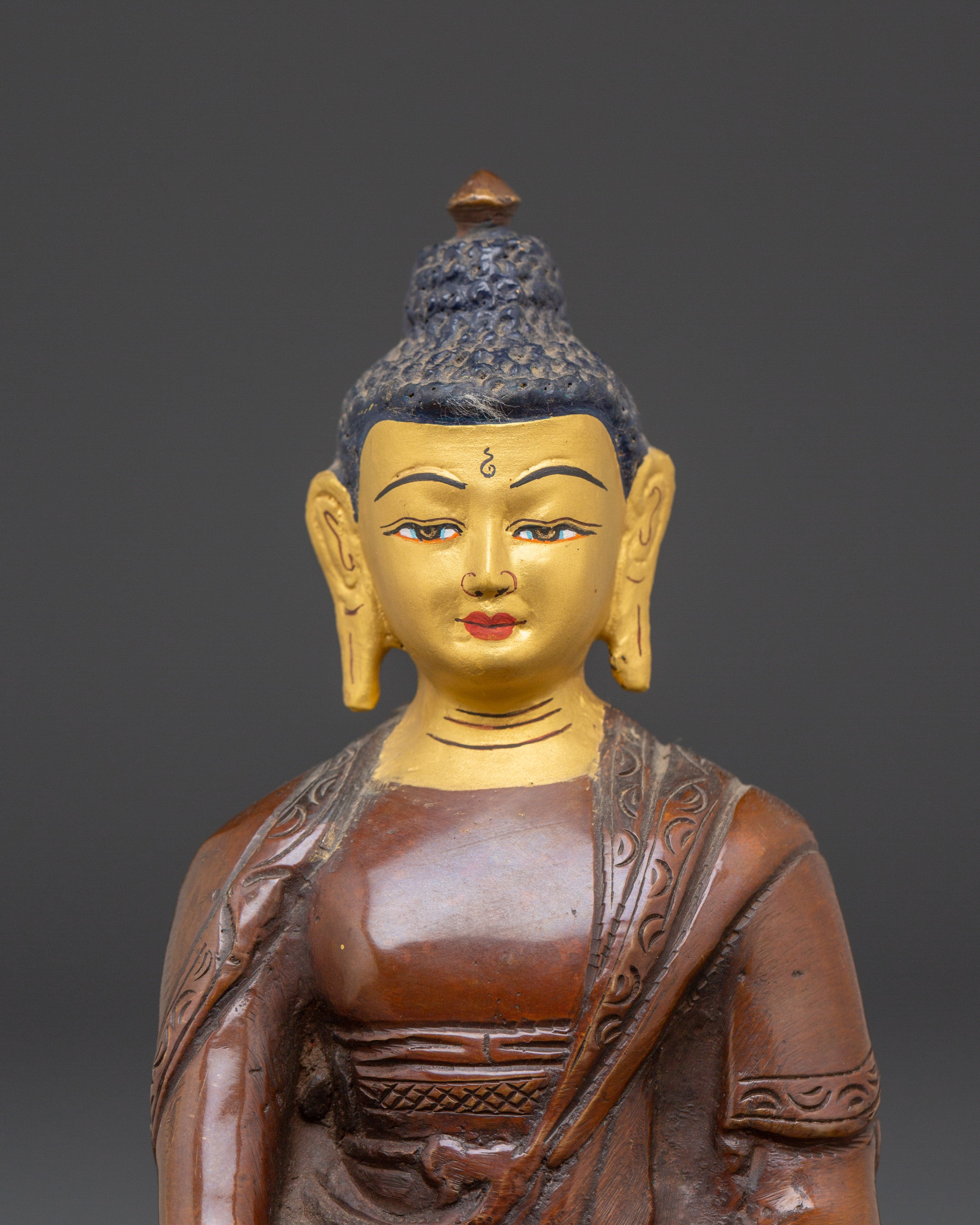 Spiritual Shakyamuni Buddha Figurine | Historical Buddha