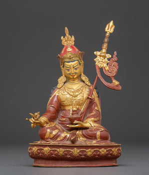 Tibetan Lotus Master Padmasambhava Statue | A Sacred Symbol of Wisdom
