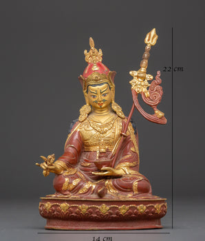 Tibetan Lotus Master Padmasambhava Statue | A Sacred Symbol of Wisdom