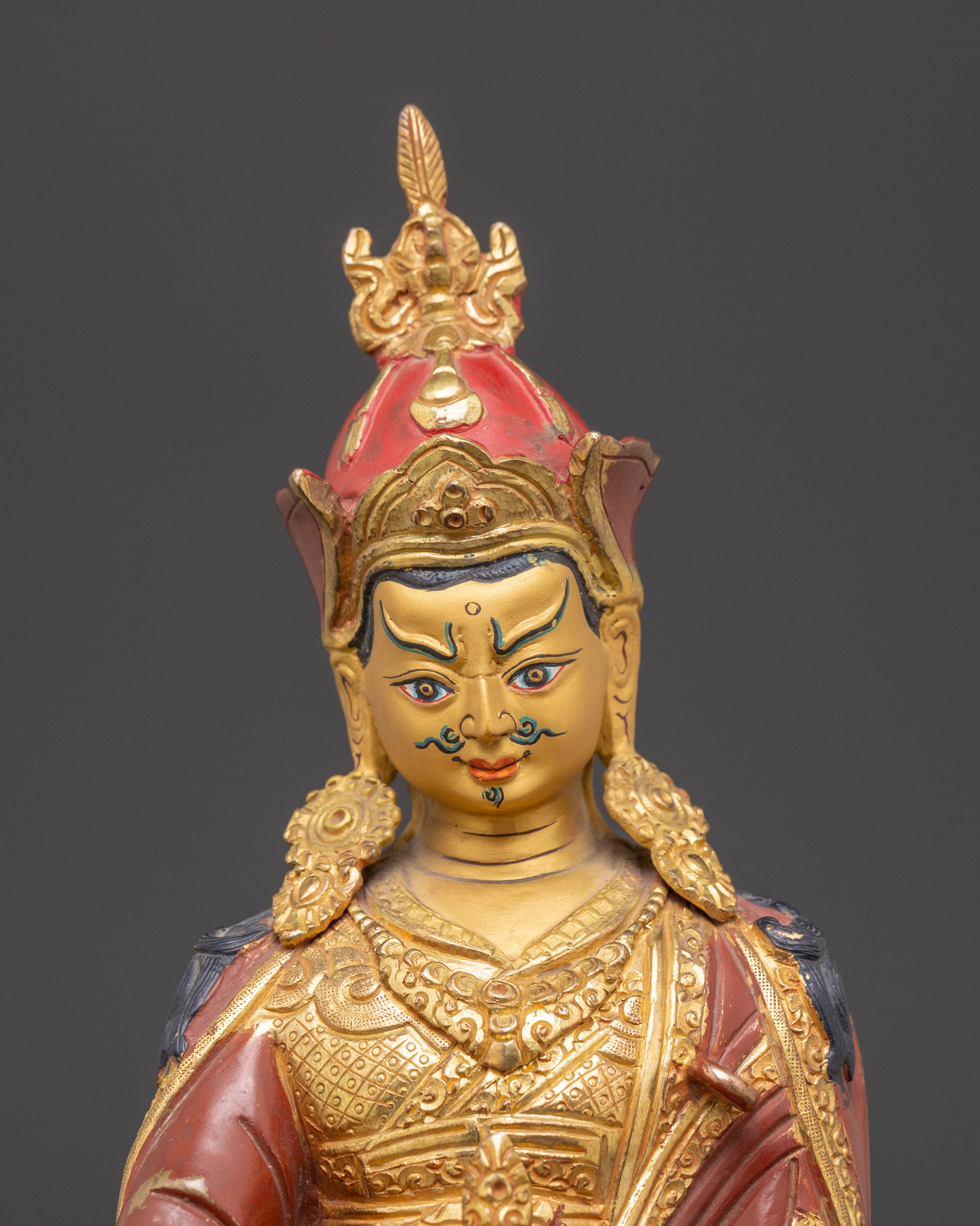 Tibetan Lotus Master Padmasambhava Statue | A Sacred Symbol of Wisdom