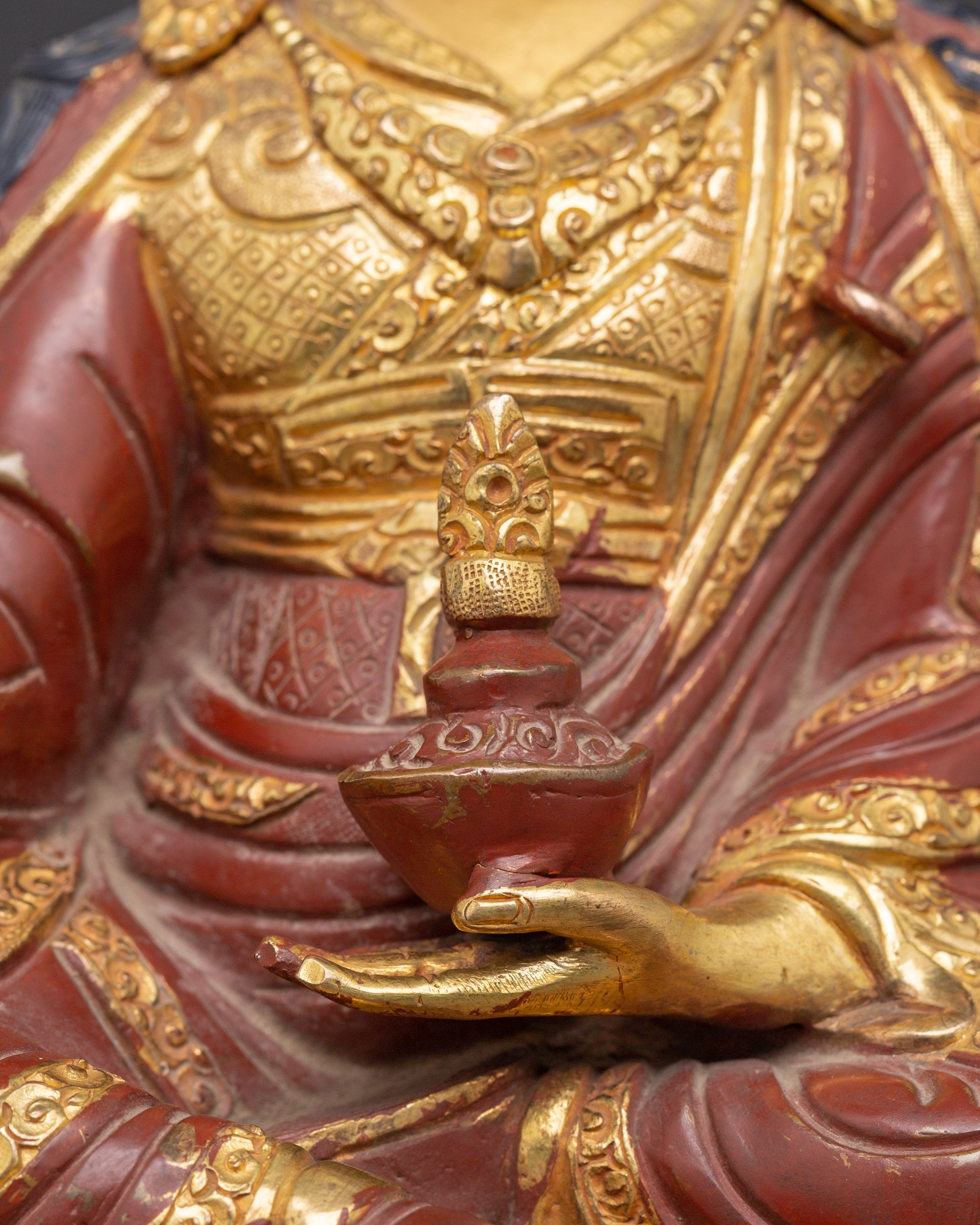 Tibetan Lotus Master Padmasambhava Statue | A Sacred Symbol of Wisdom