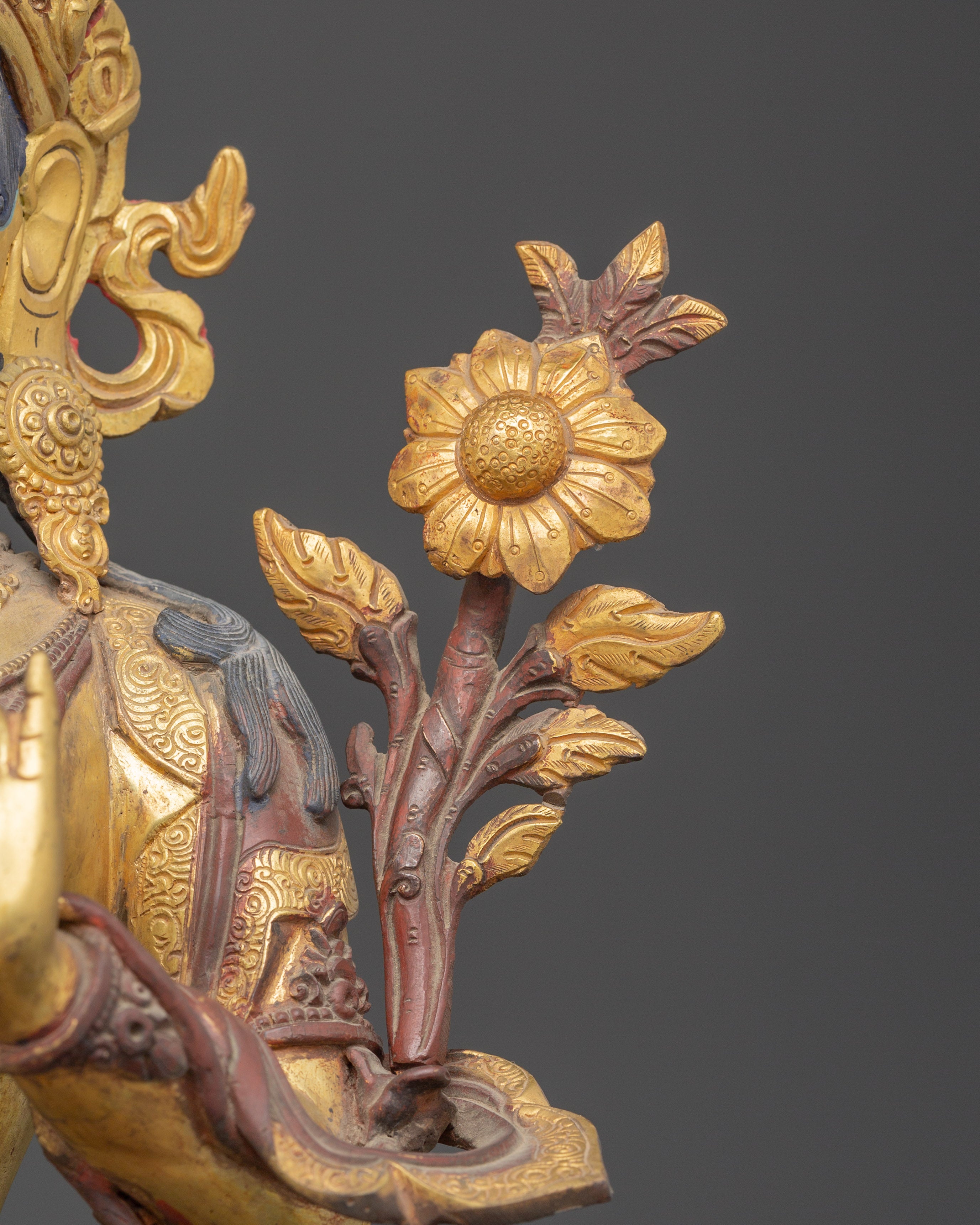 Compassionate Goddess Green Tara | Shyama Tara Sculpture