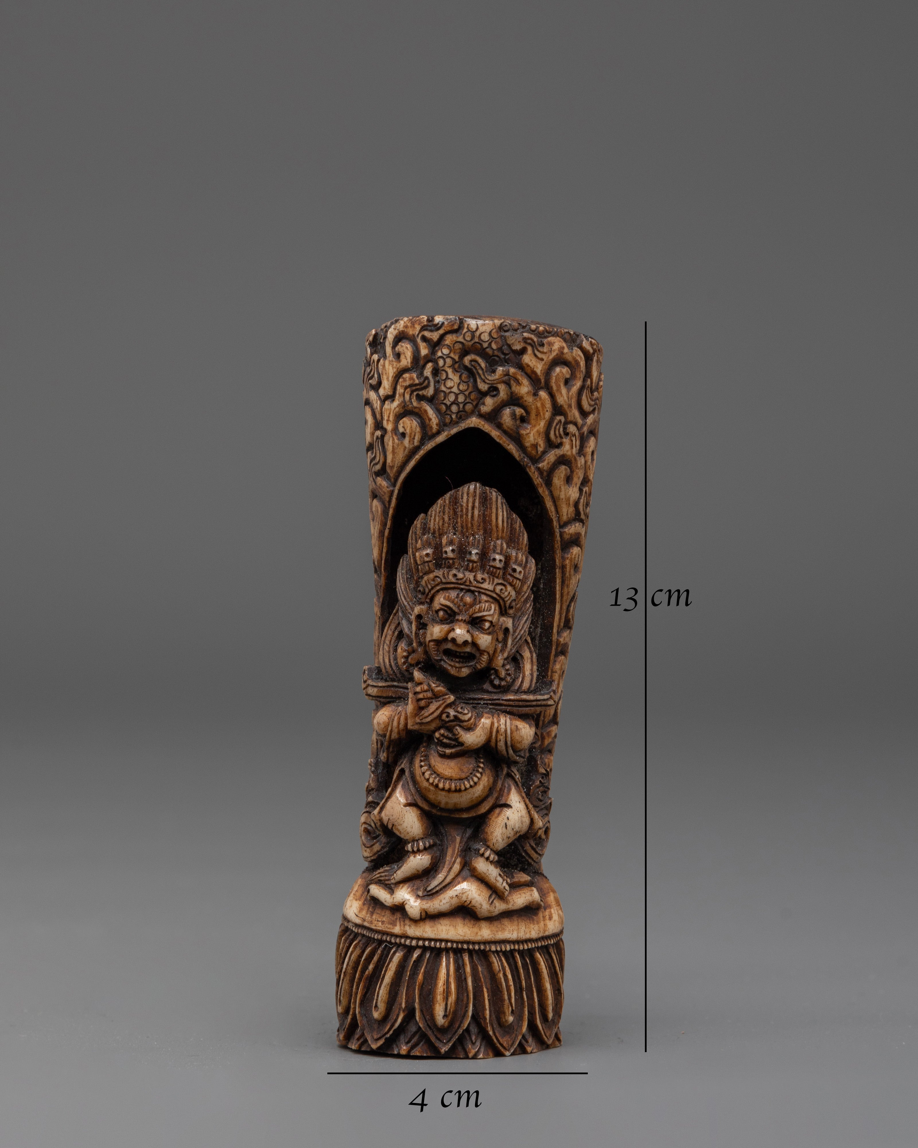 Sakya Mahakala Stamp | Sacred Guardian of the Dharma