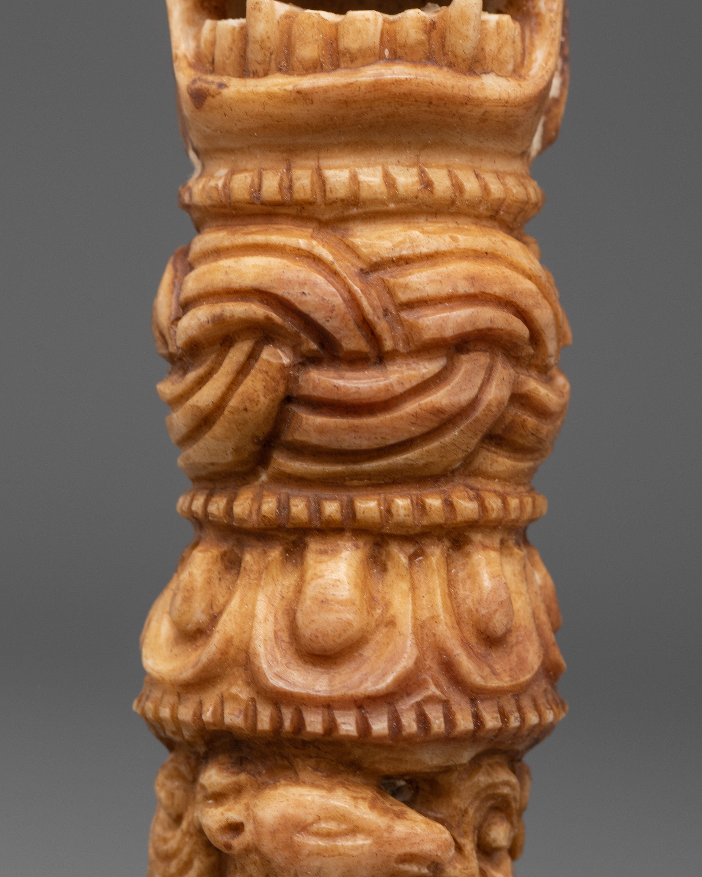 Buddhist Handmade Stamp | Tibetan Ritual Tool for Empowerment and Protection